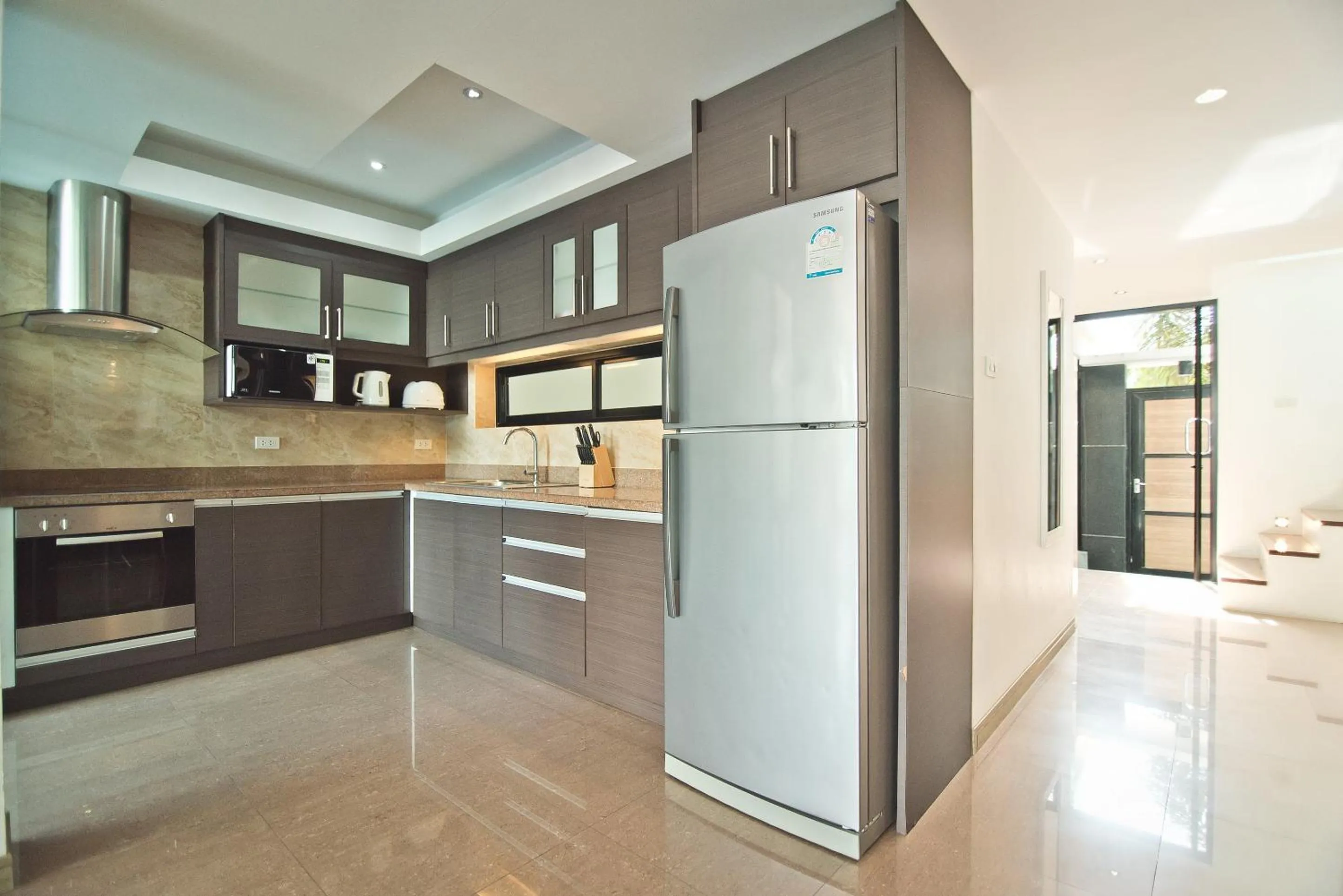 Kitchen or kitchenette in Tropicana Pool Villa