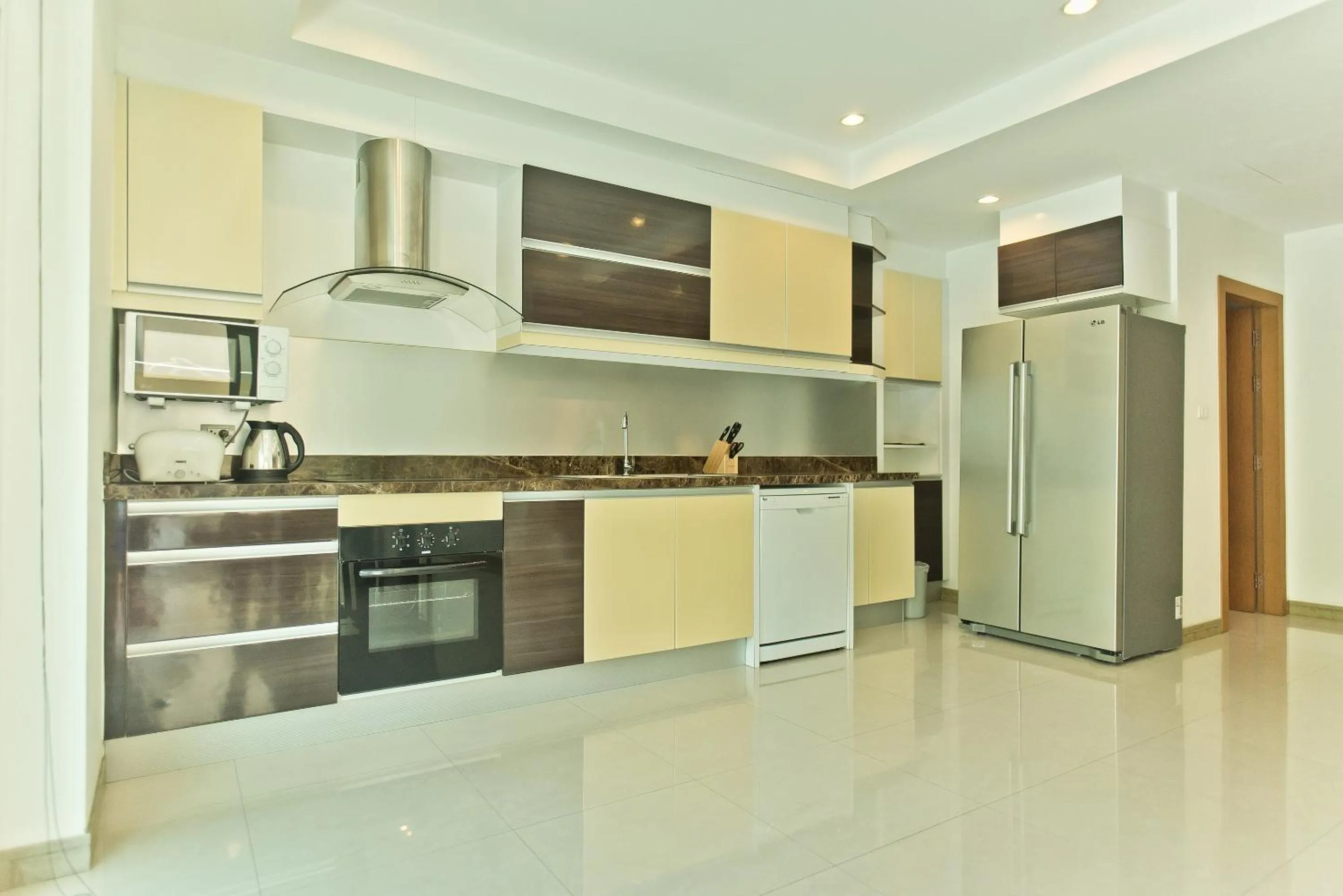 Kitchen or kitchenette in Tropicana Pool Villa