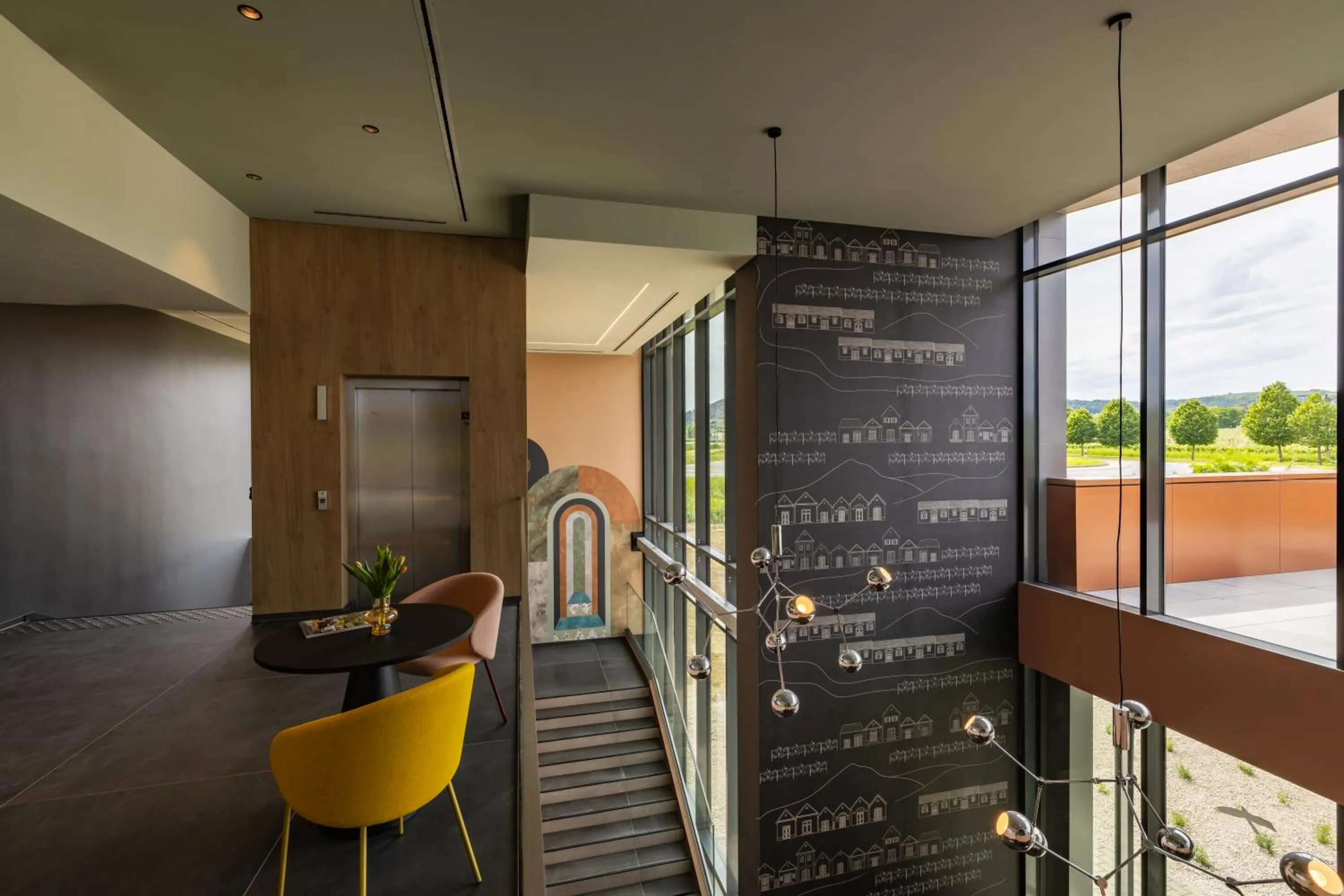 Seating area in Viale Boutique Hotel
