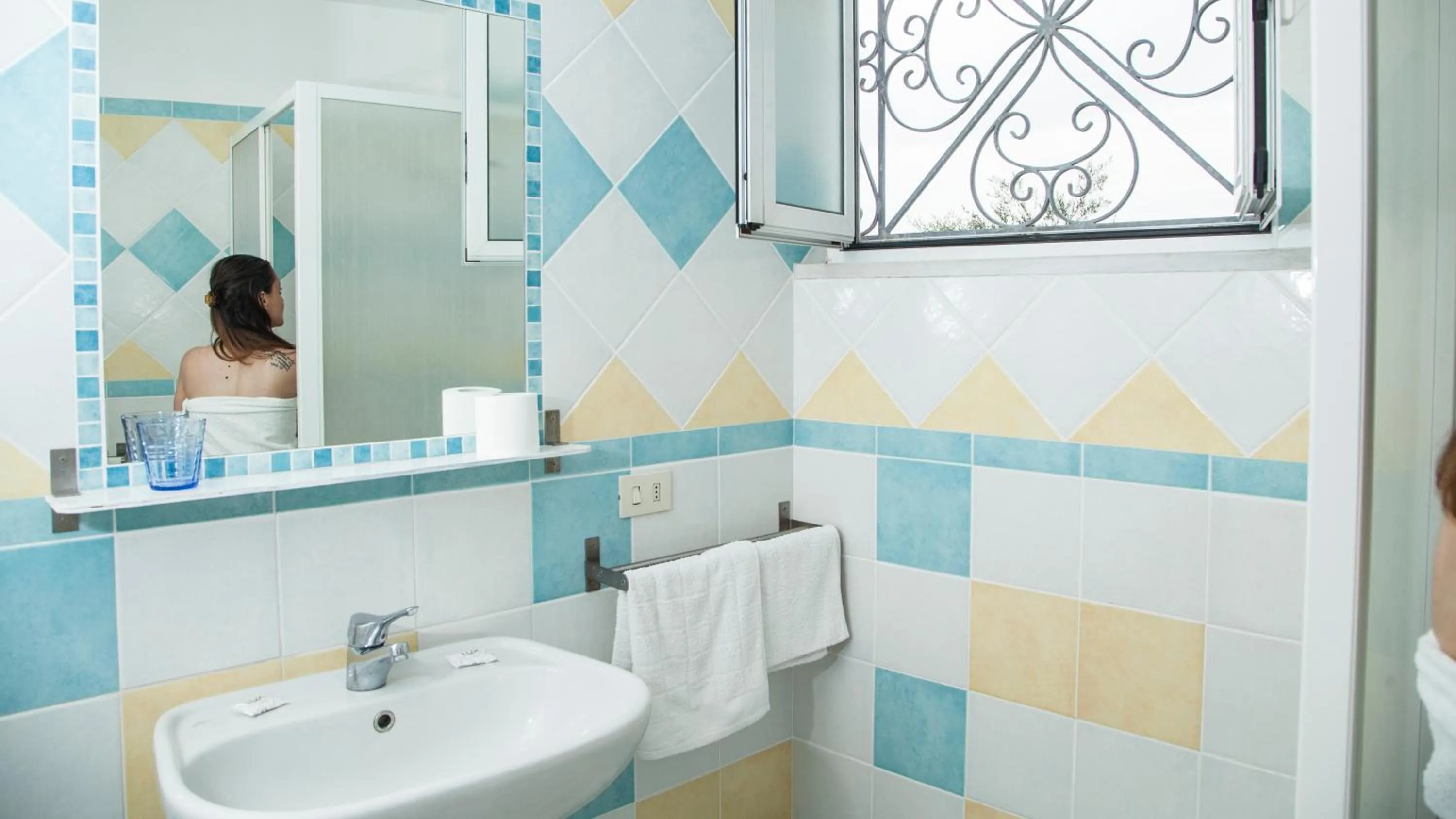 Bed in Villa Luna di Miele