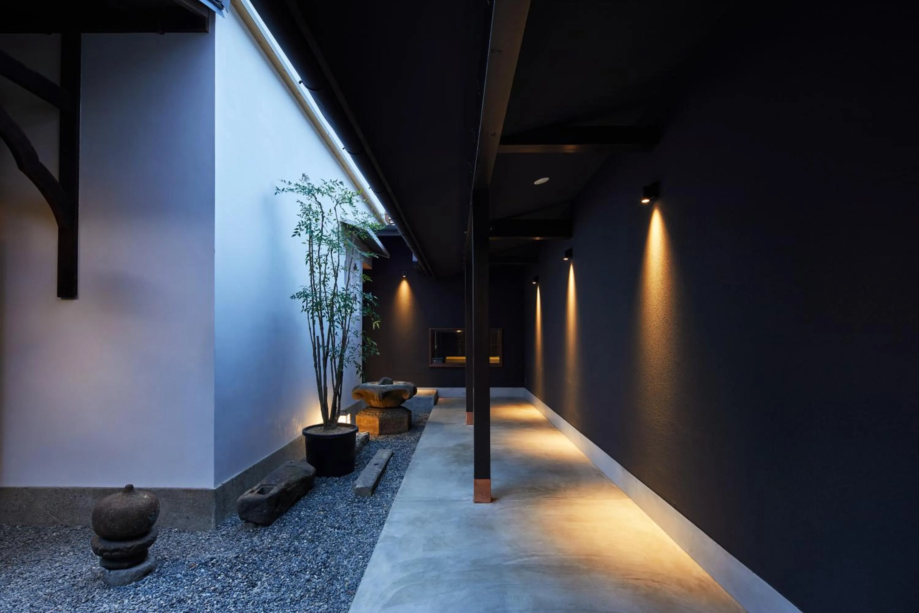 Facade/entrance in Enso Machiya