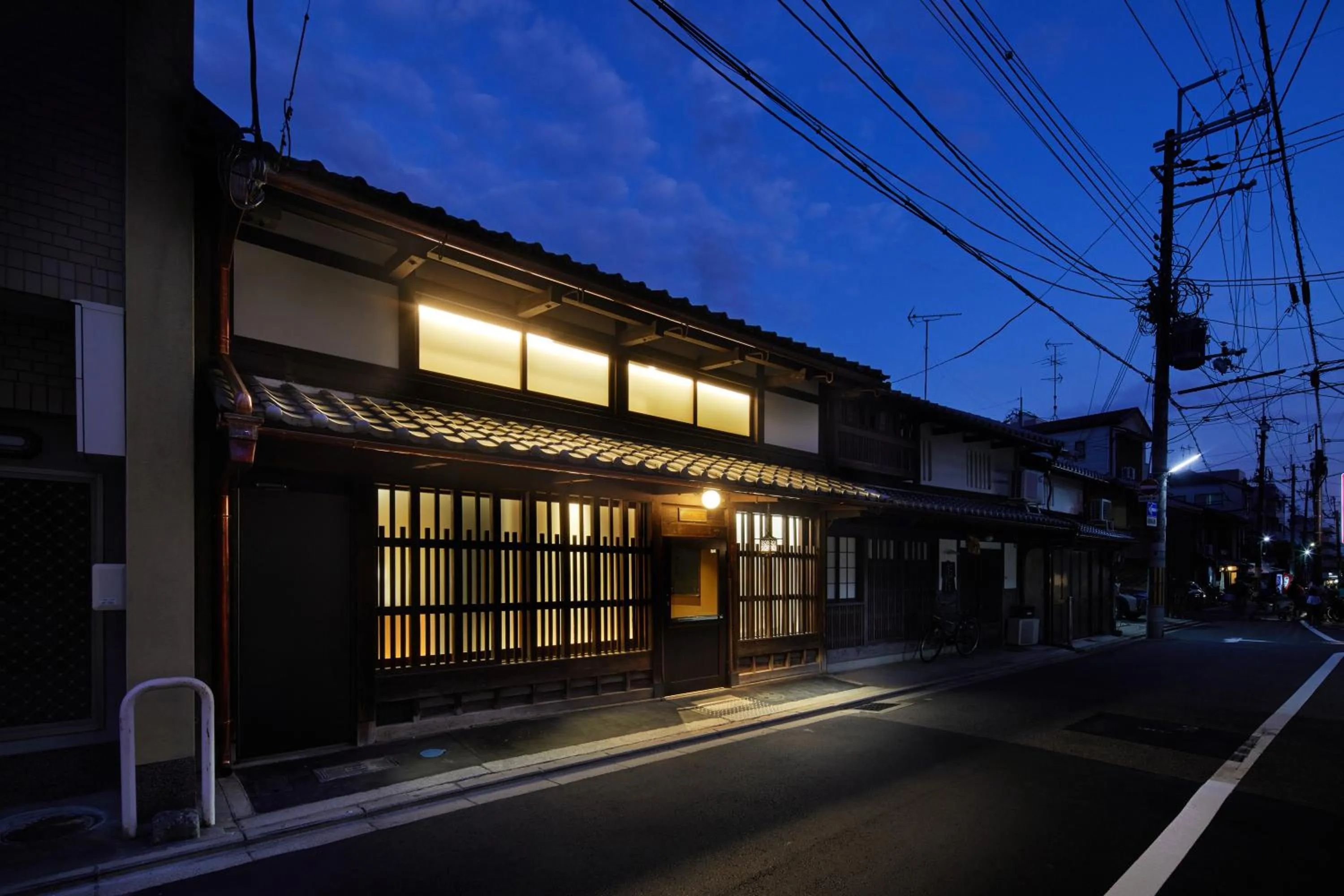 Facade/entrance in Enso Machiya