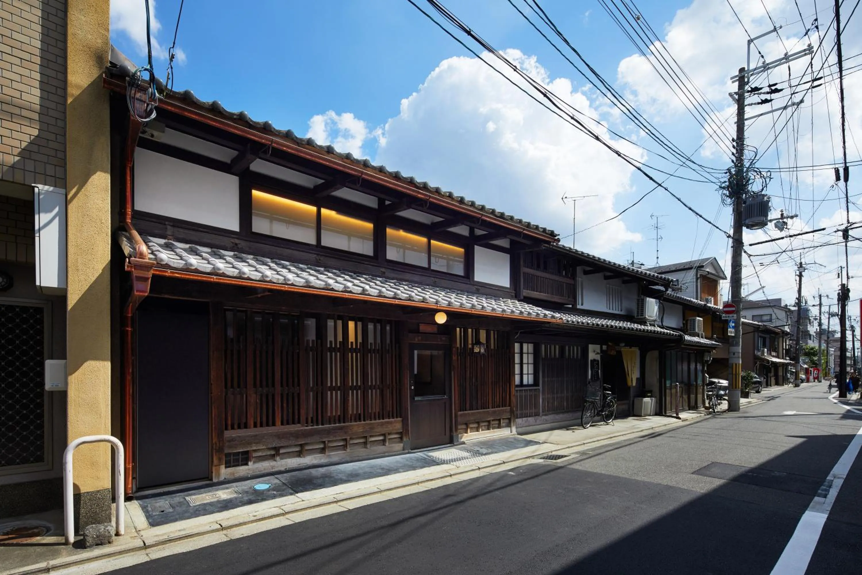 Facade/entrance in Enso Machiya