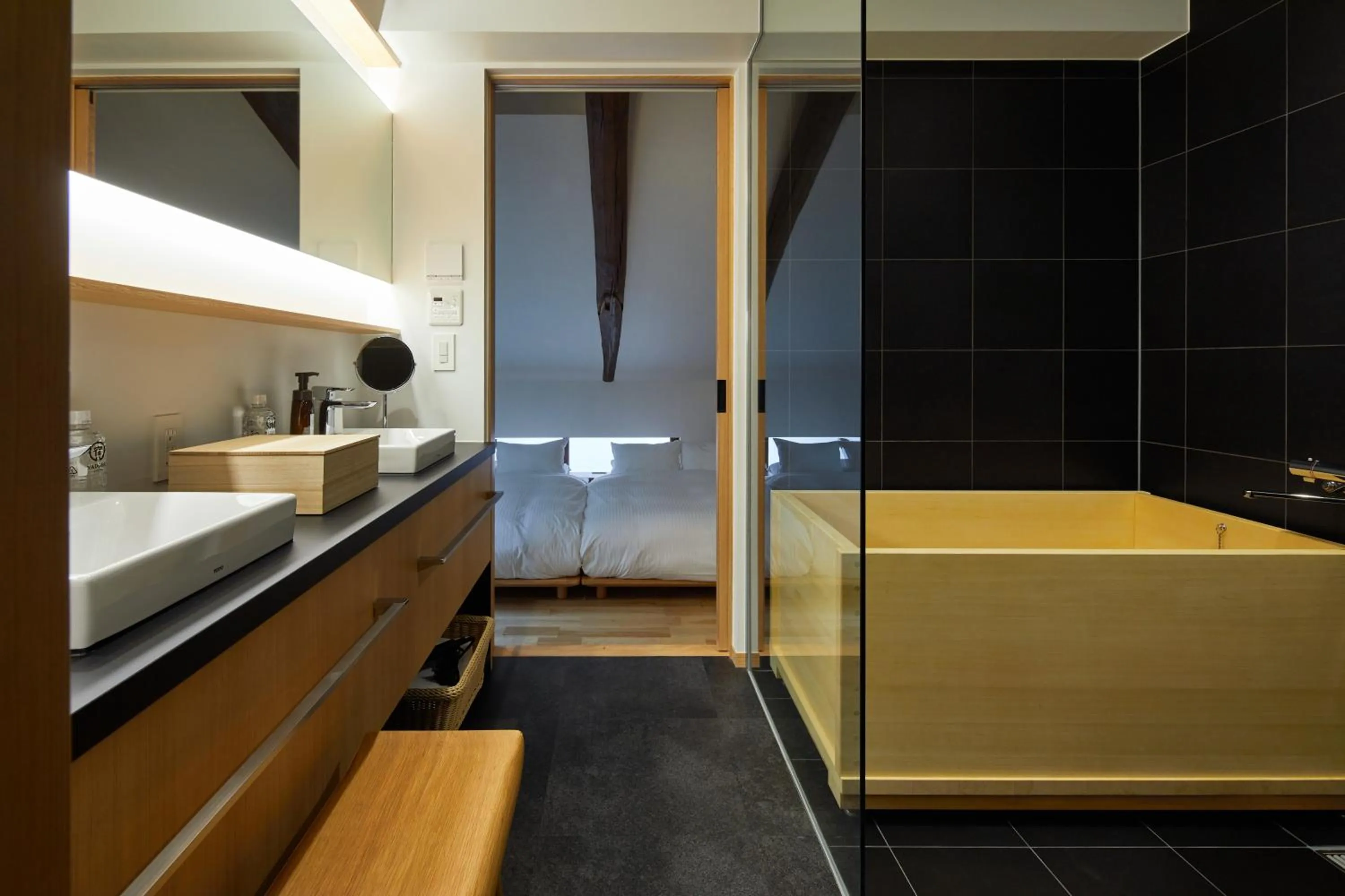 Bathroom in Enso Machiya