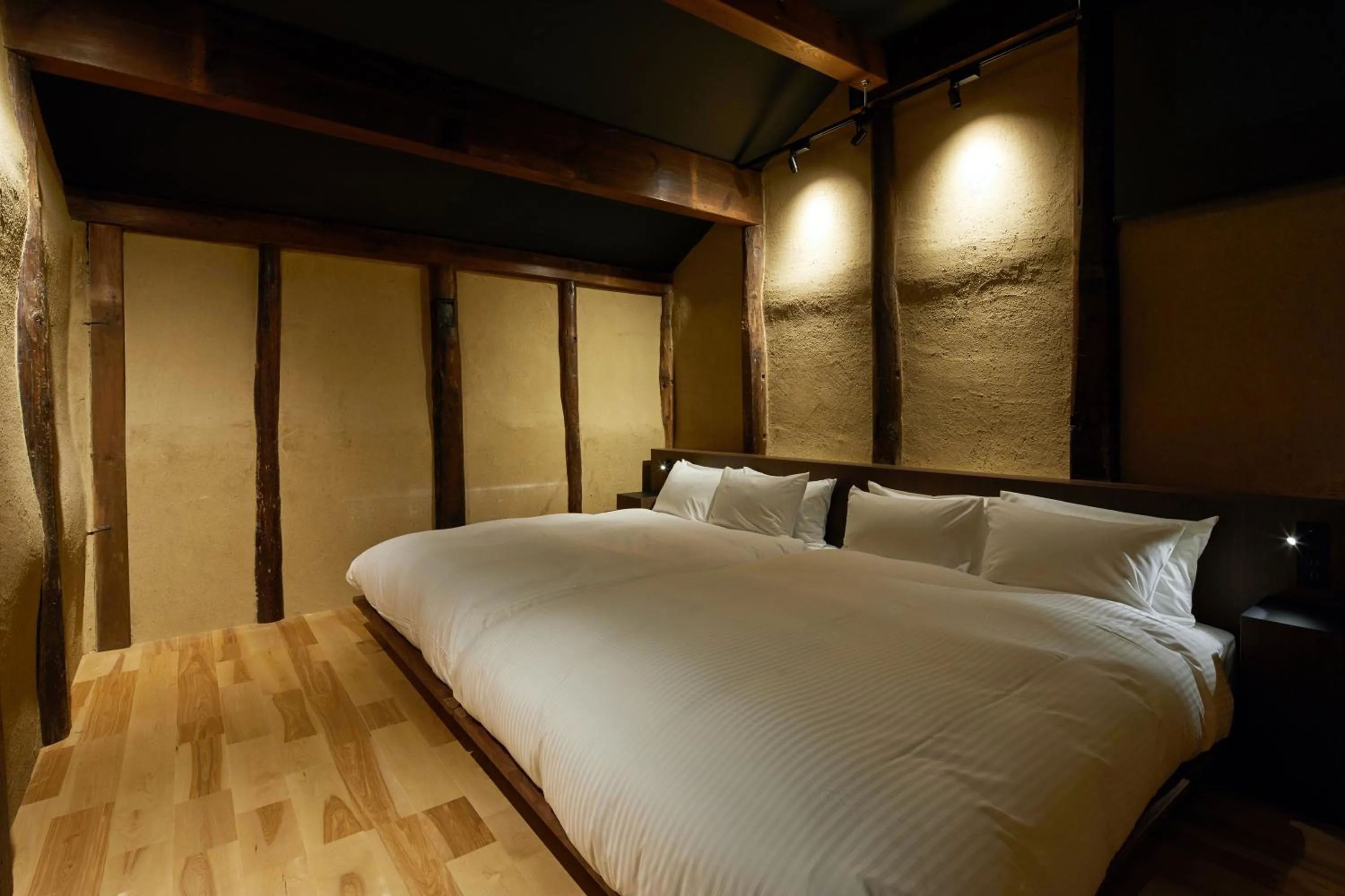 Bed in Enso Machiya