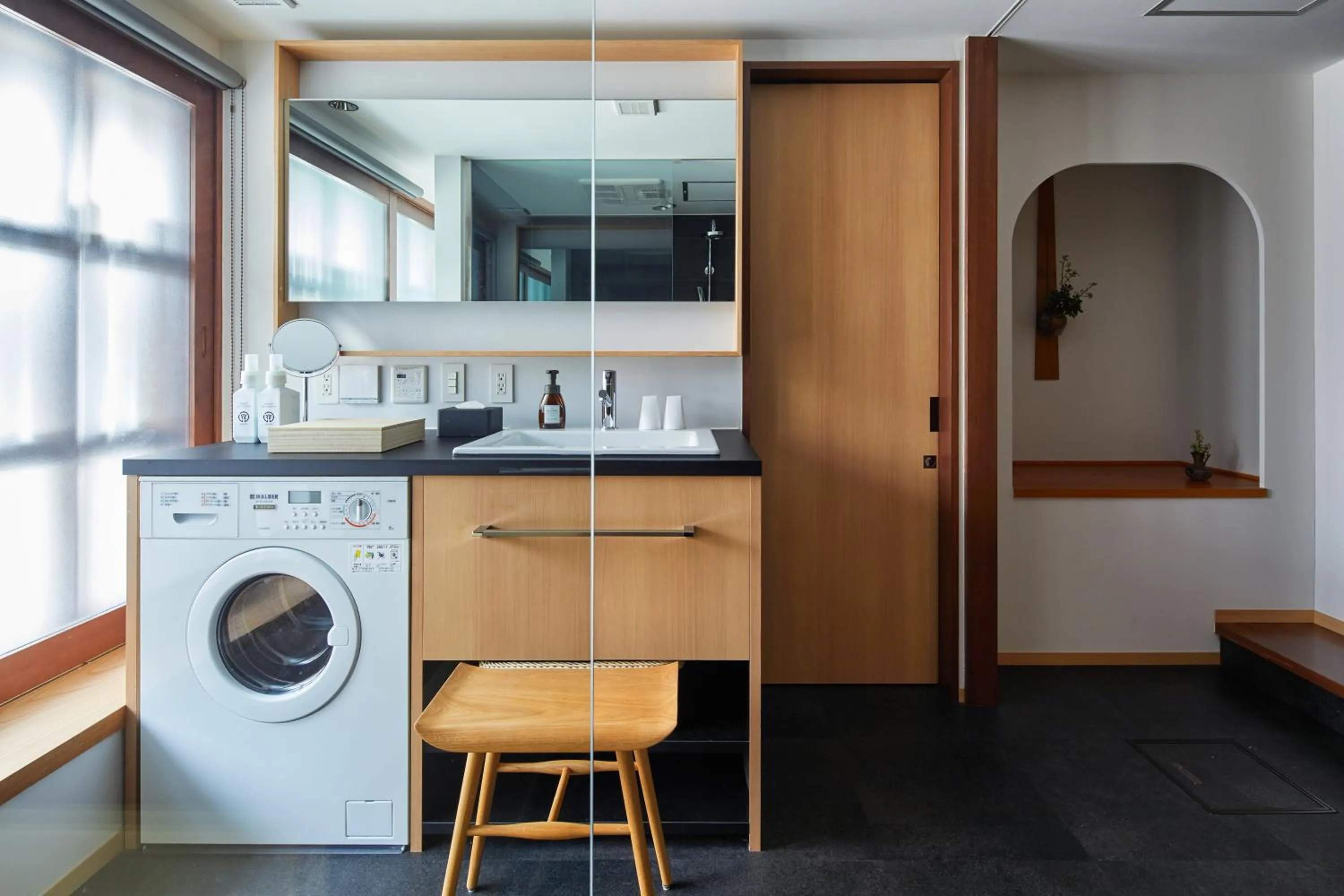 Bathroom in Enso Machiya