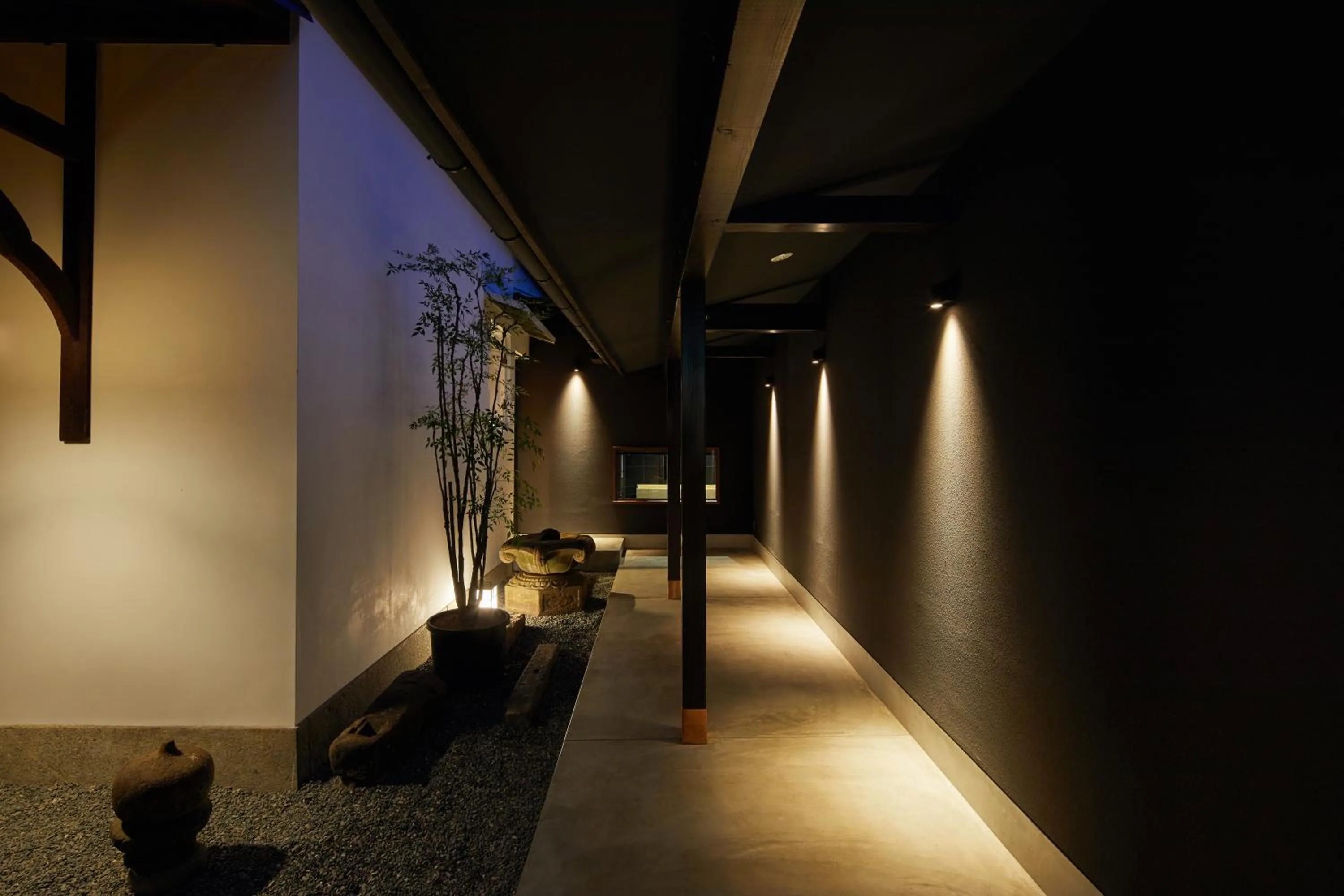 Facade/entrance in Enso Machiya