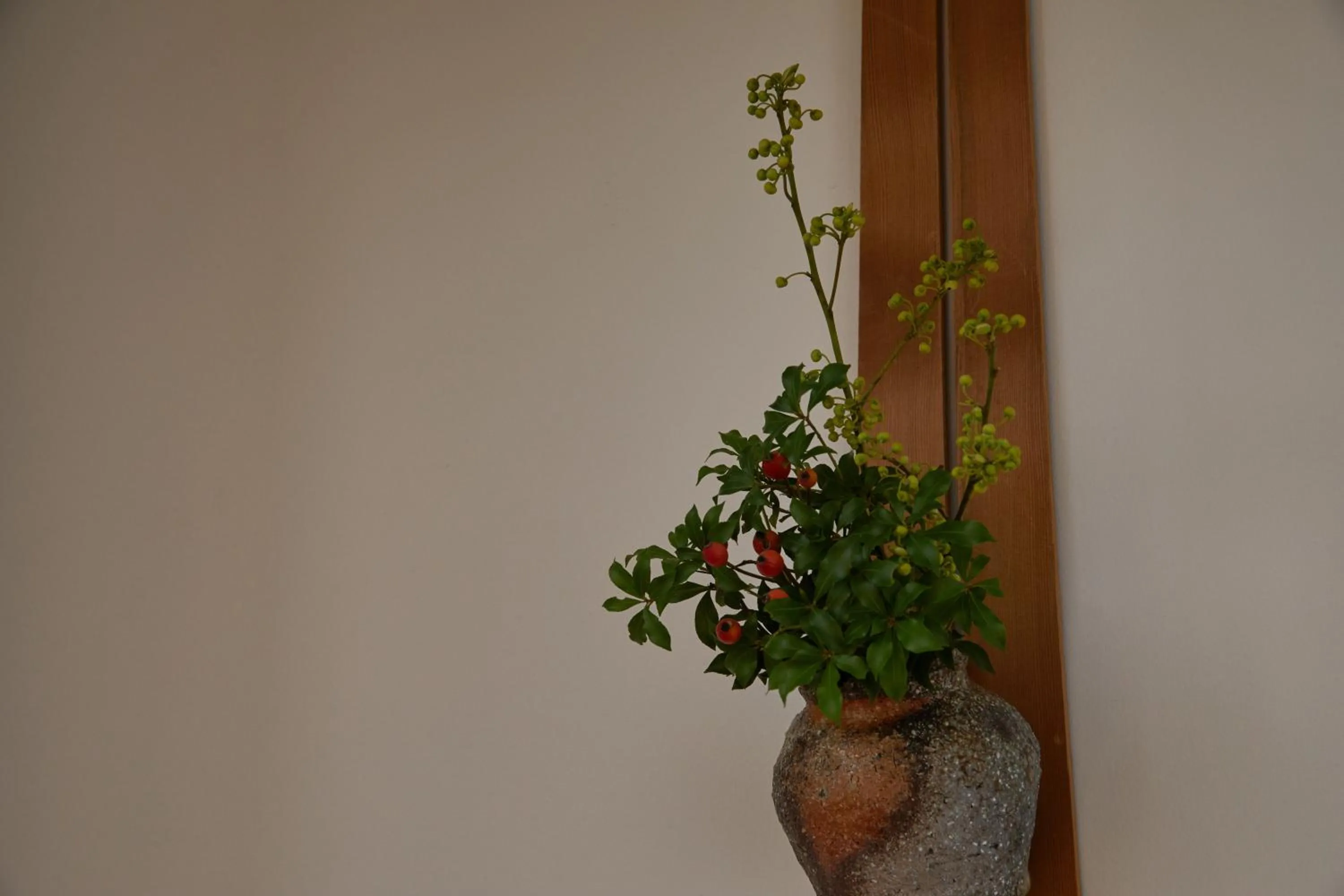 Decorative detail in Enso Machiya