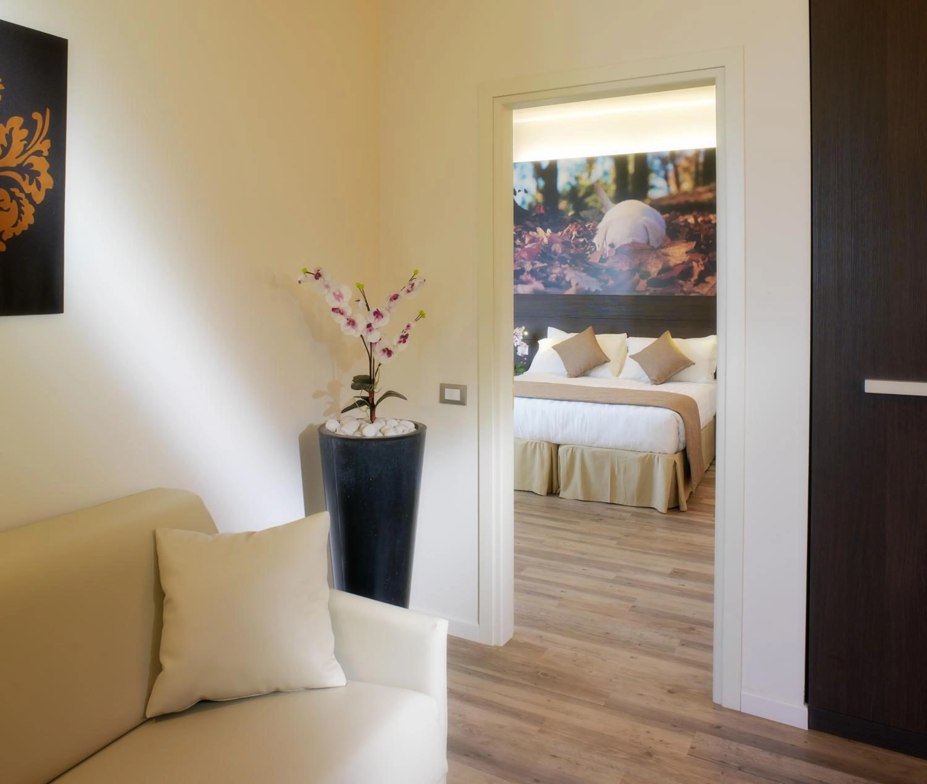 Decorative detail, Bed in Hotel Life