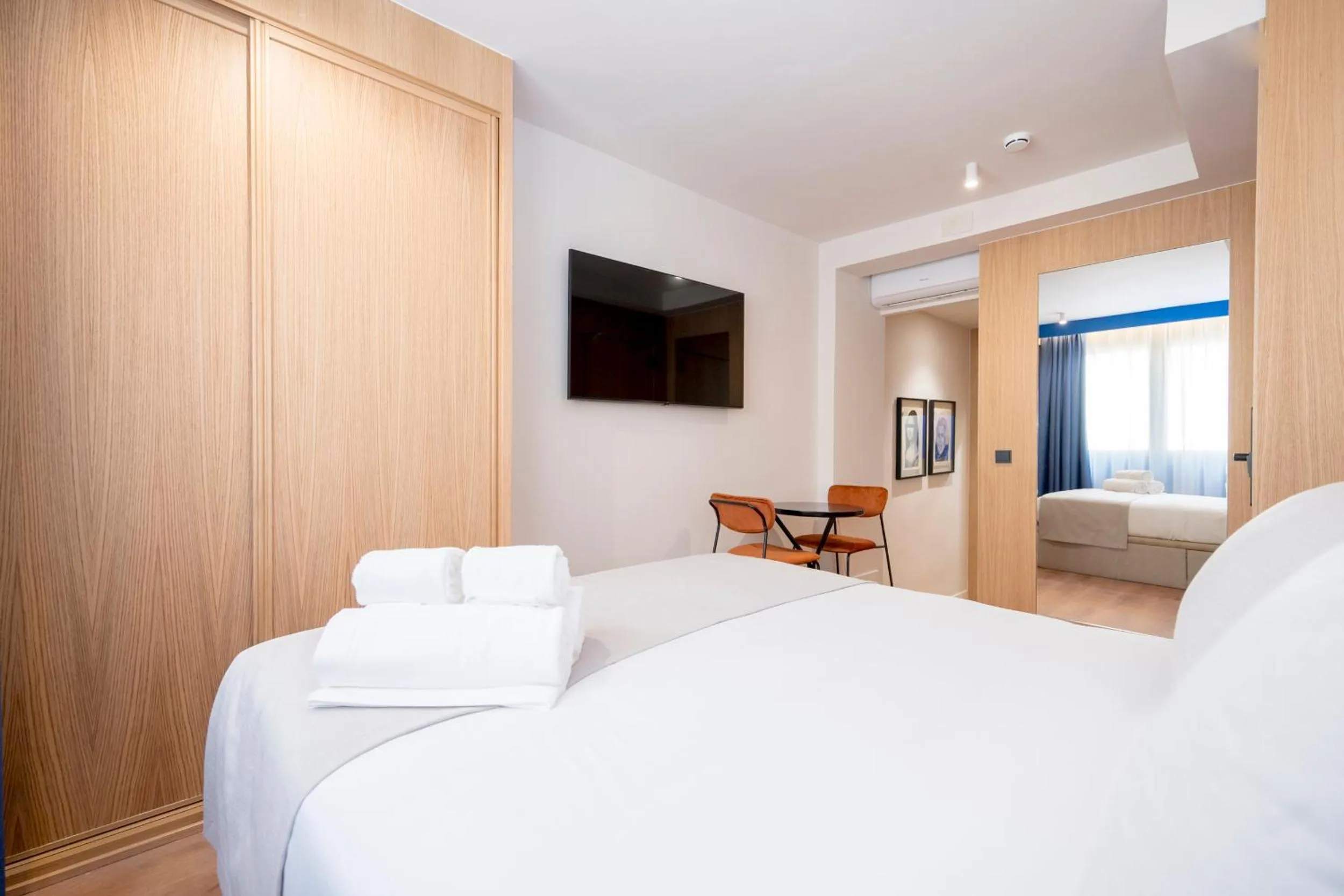 Bed in Iconic Suites