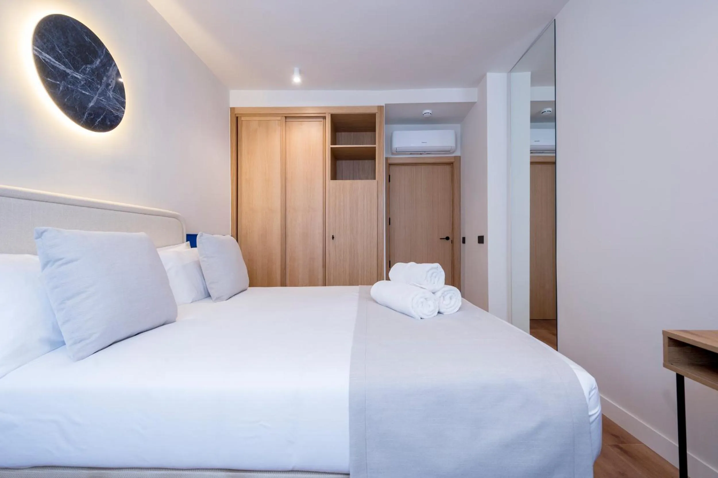 Bed in Iconic Suites