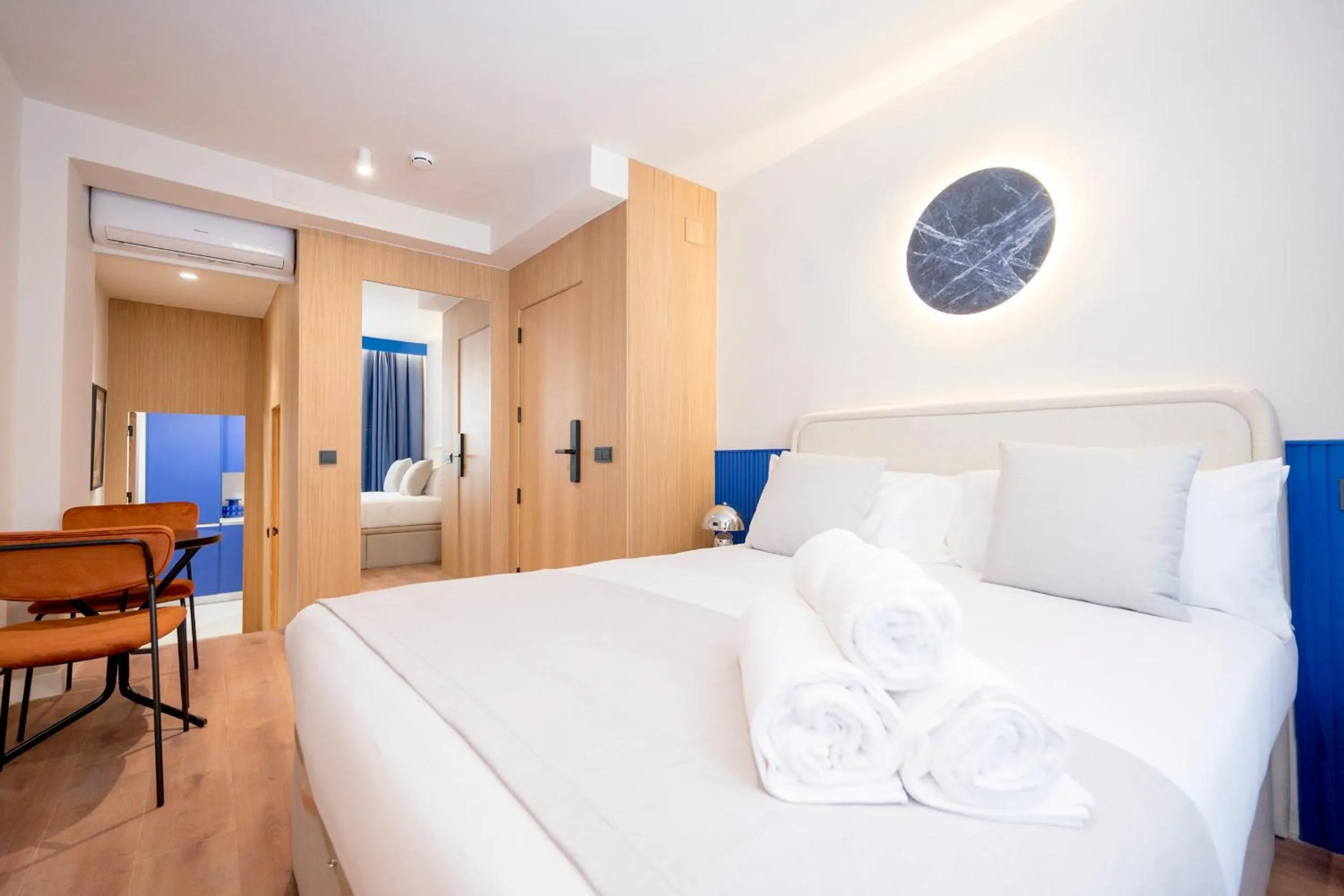 Bed in Iconic Suites