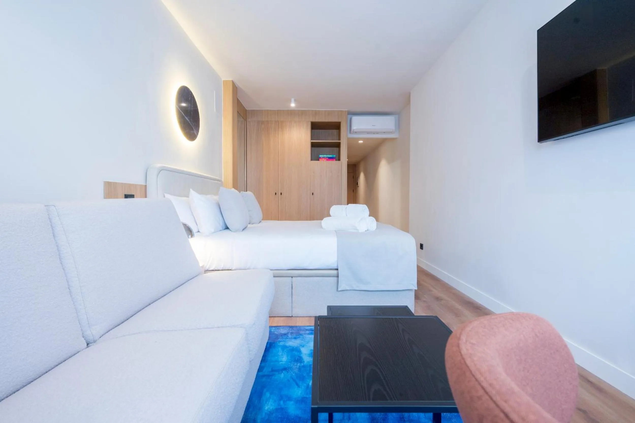 Bed in Iconic Suites