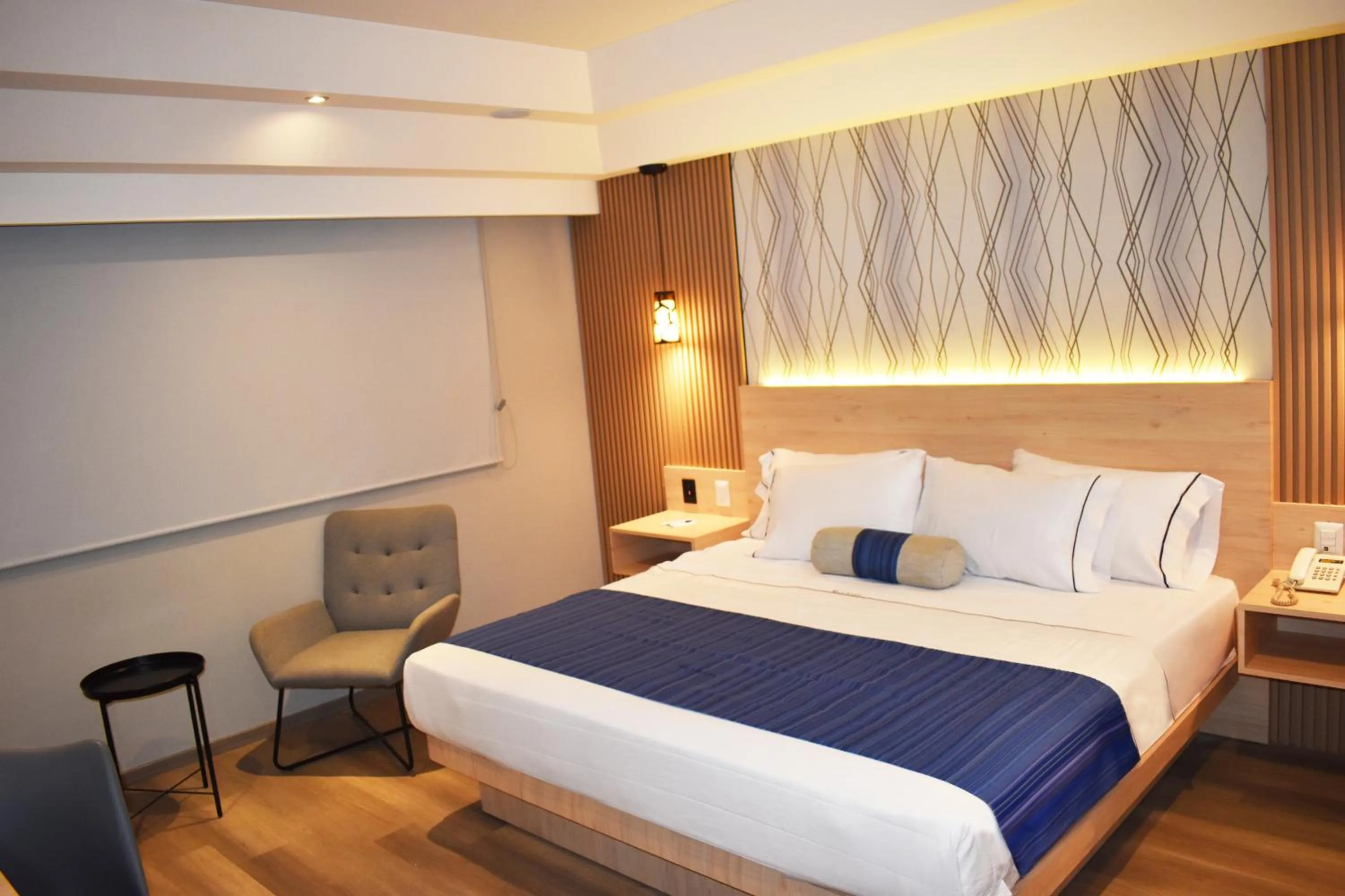 Bed in Hotel Torremolinos Vallejo Ciudad de Mexico