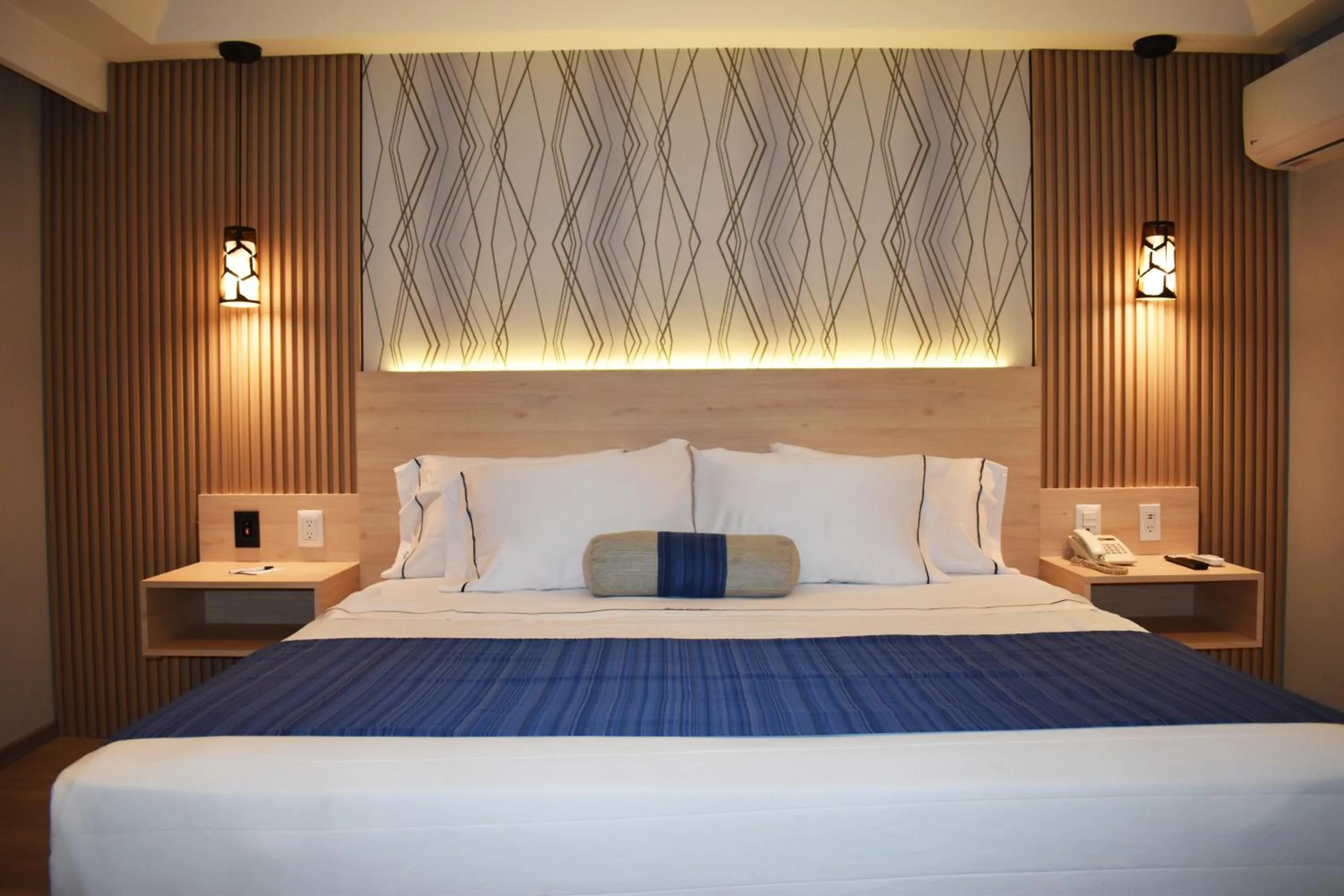 Bed in Hotel Torremolinos Vallejo Ciudad de Mexico