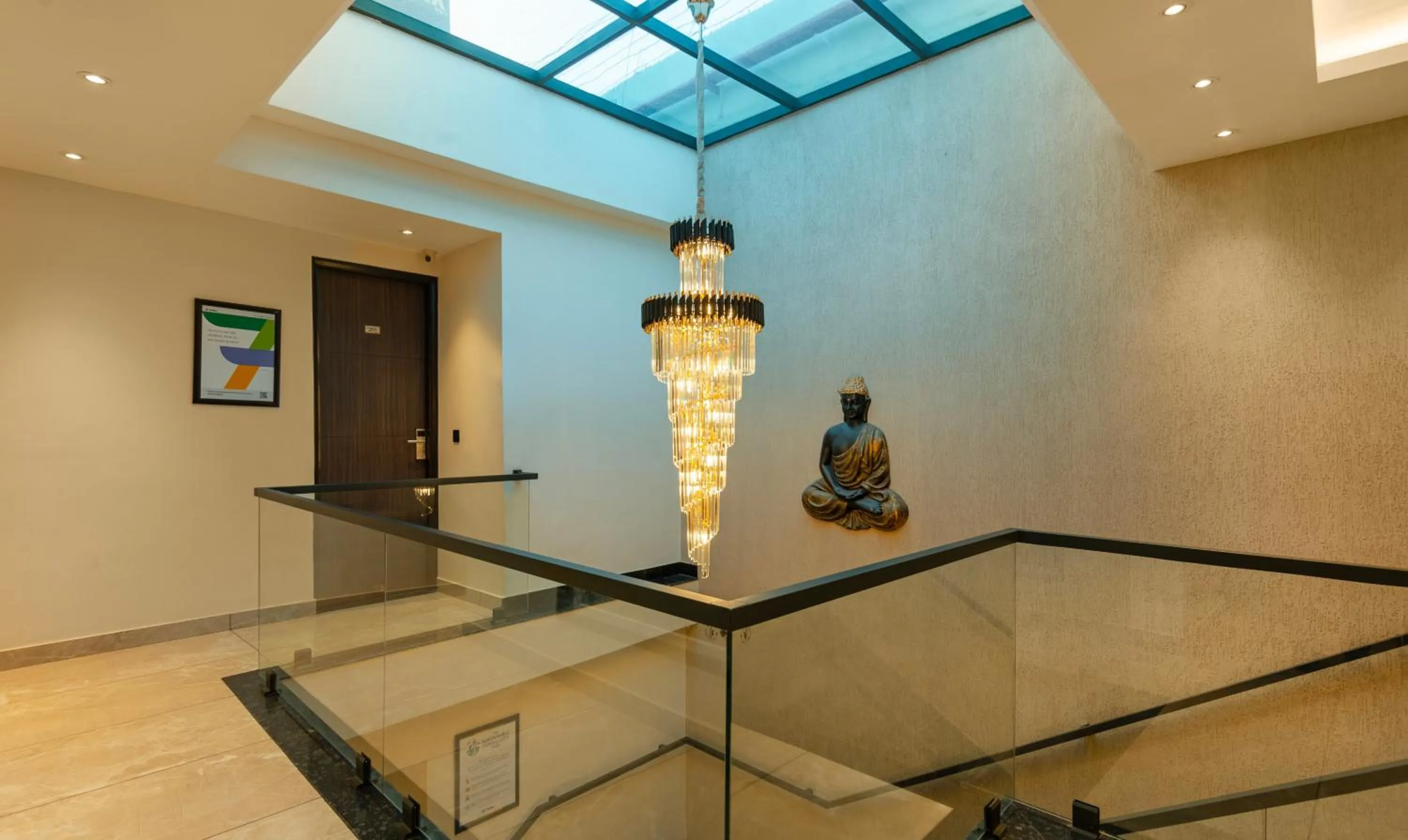 Lobby or reception in Treebo Bombay Palace