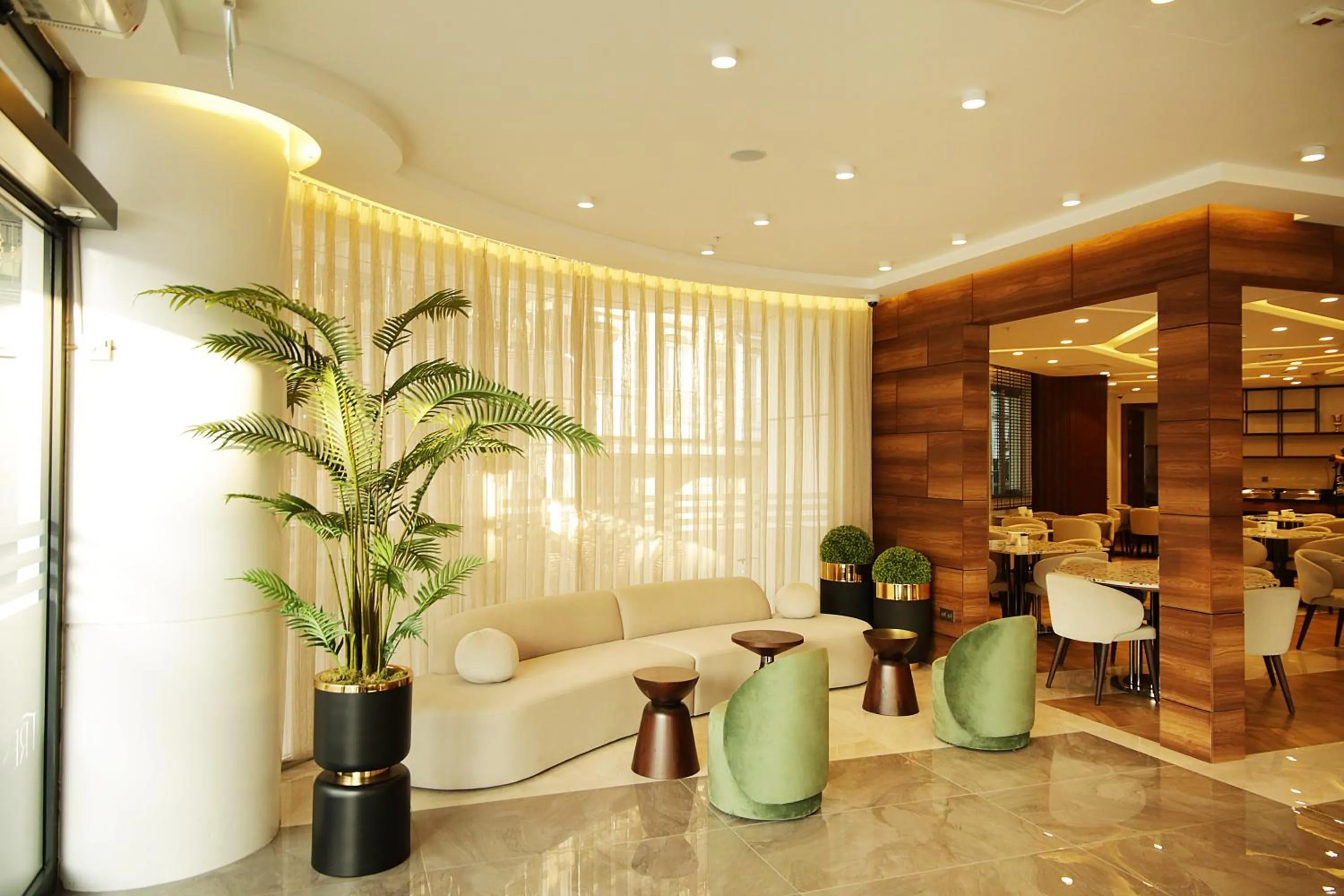 Lobby or reception in Tress Hotel