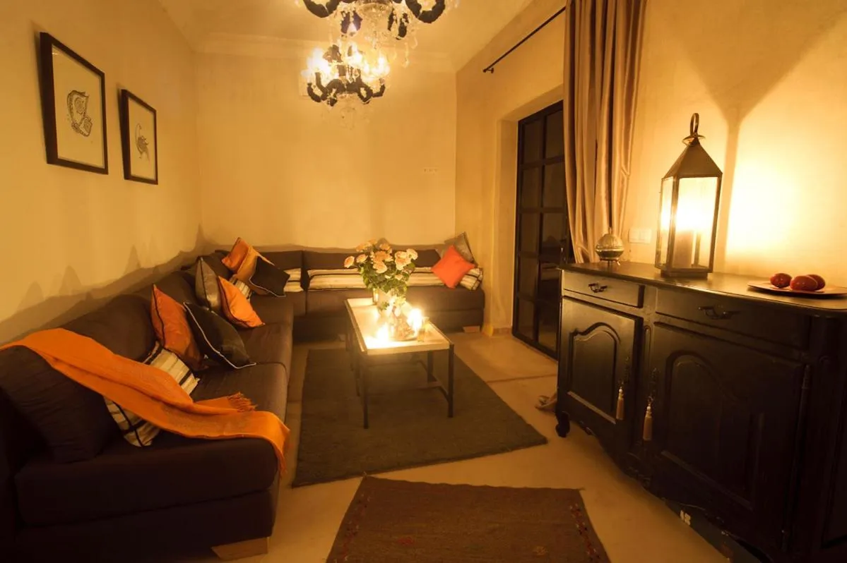 Living room in Riad La Villa Marrakech