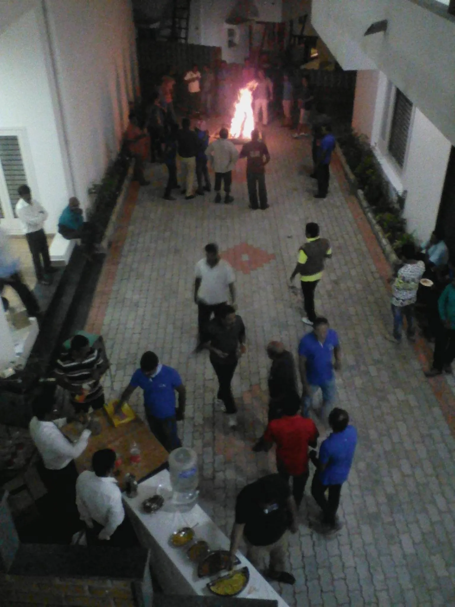 Evening entertainment in R T Hill View