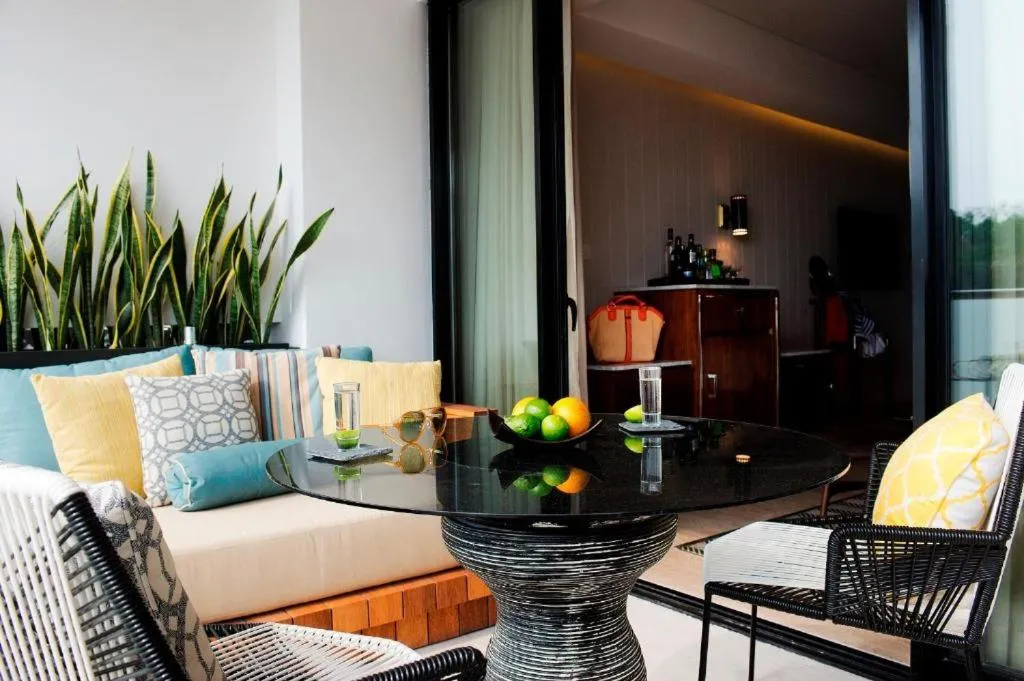 Balcony/Terrace in Thompson Playa Del Carmen Main House, by Hyatt