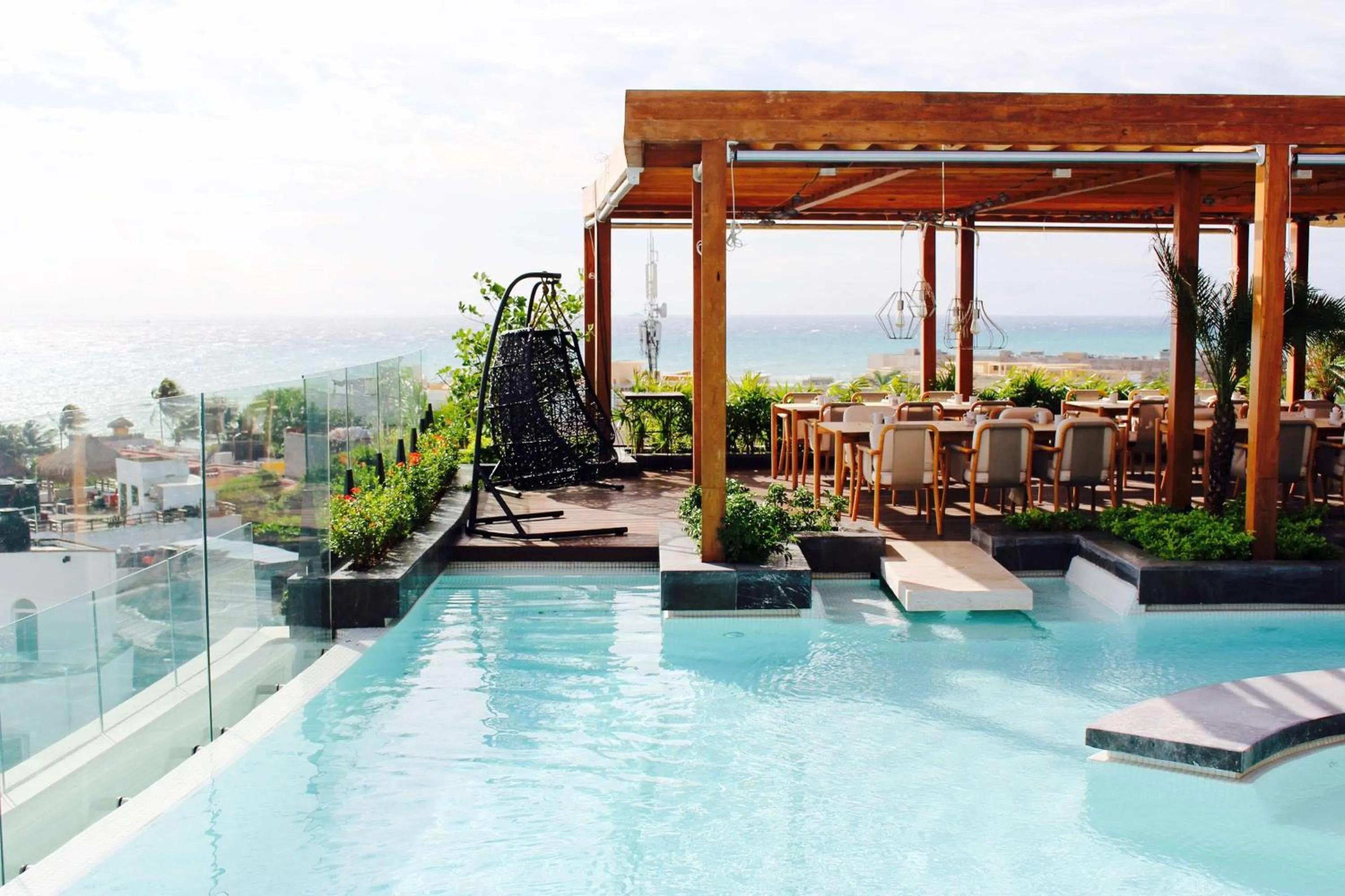 Lounge or bar in Thompson Playa Del Carmen Main House, by Hyatt