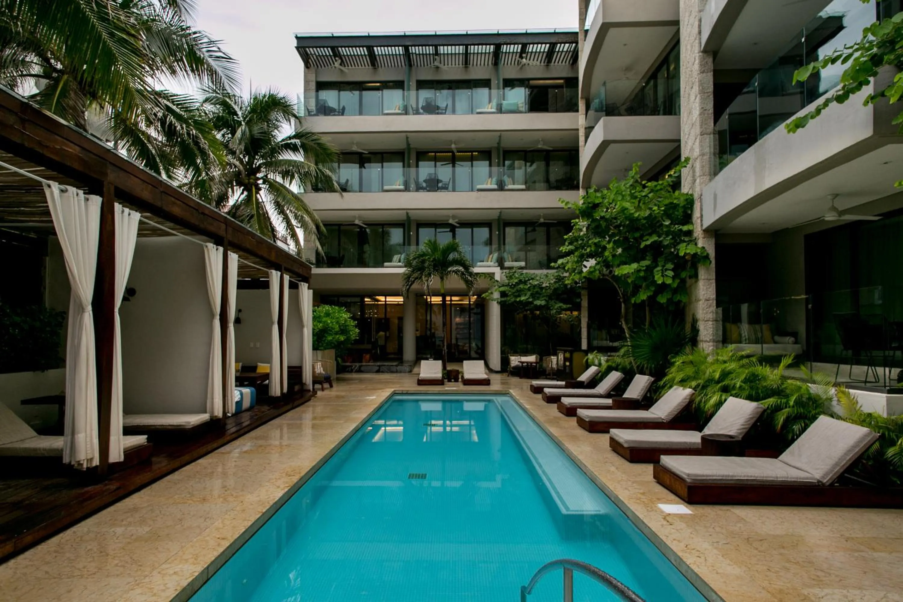 Swimming pool in Thompson Playa Del Carmen Main House, by Hyatt