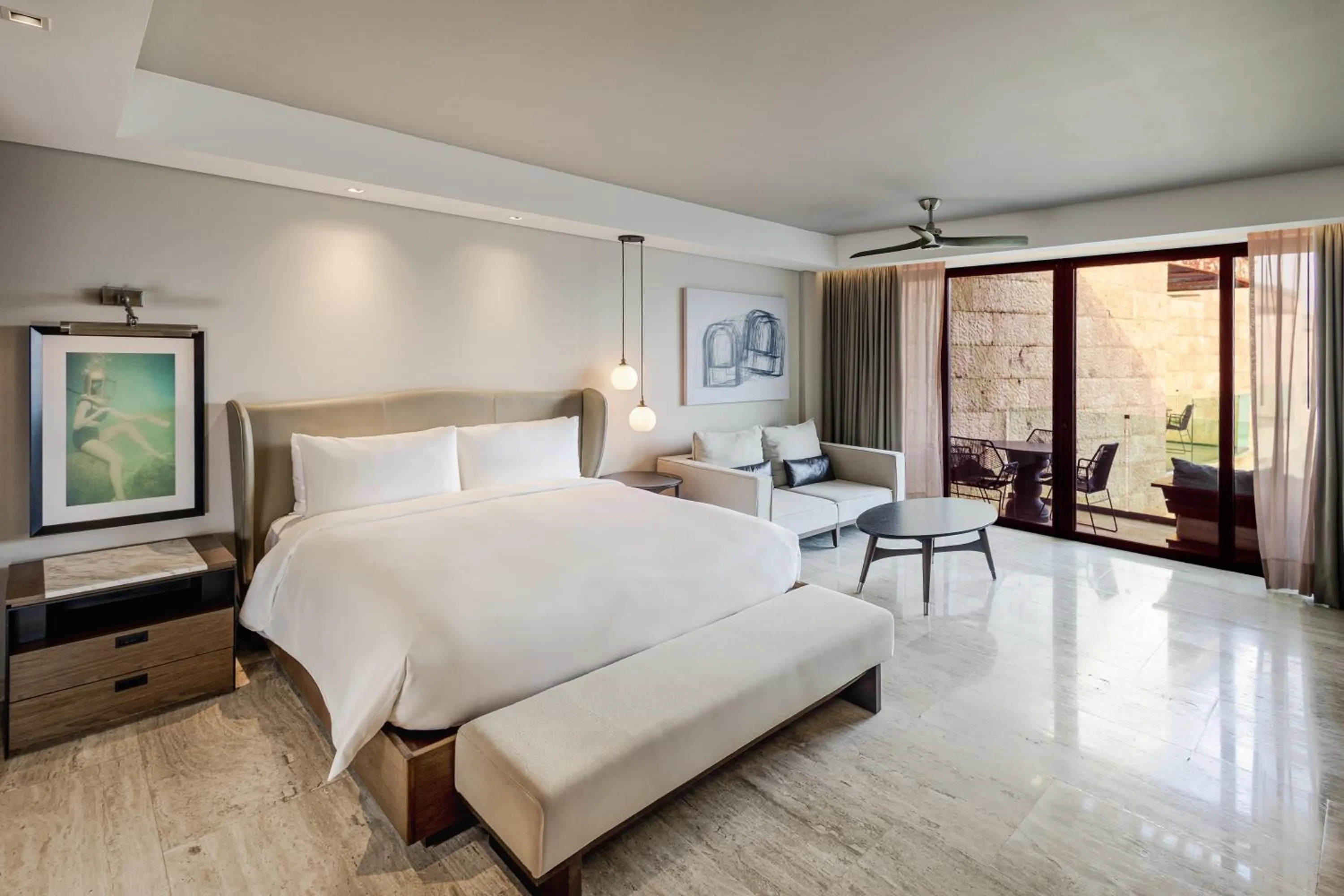 Bed in Thompson Playa Del Carmen Main House, by Hyatt