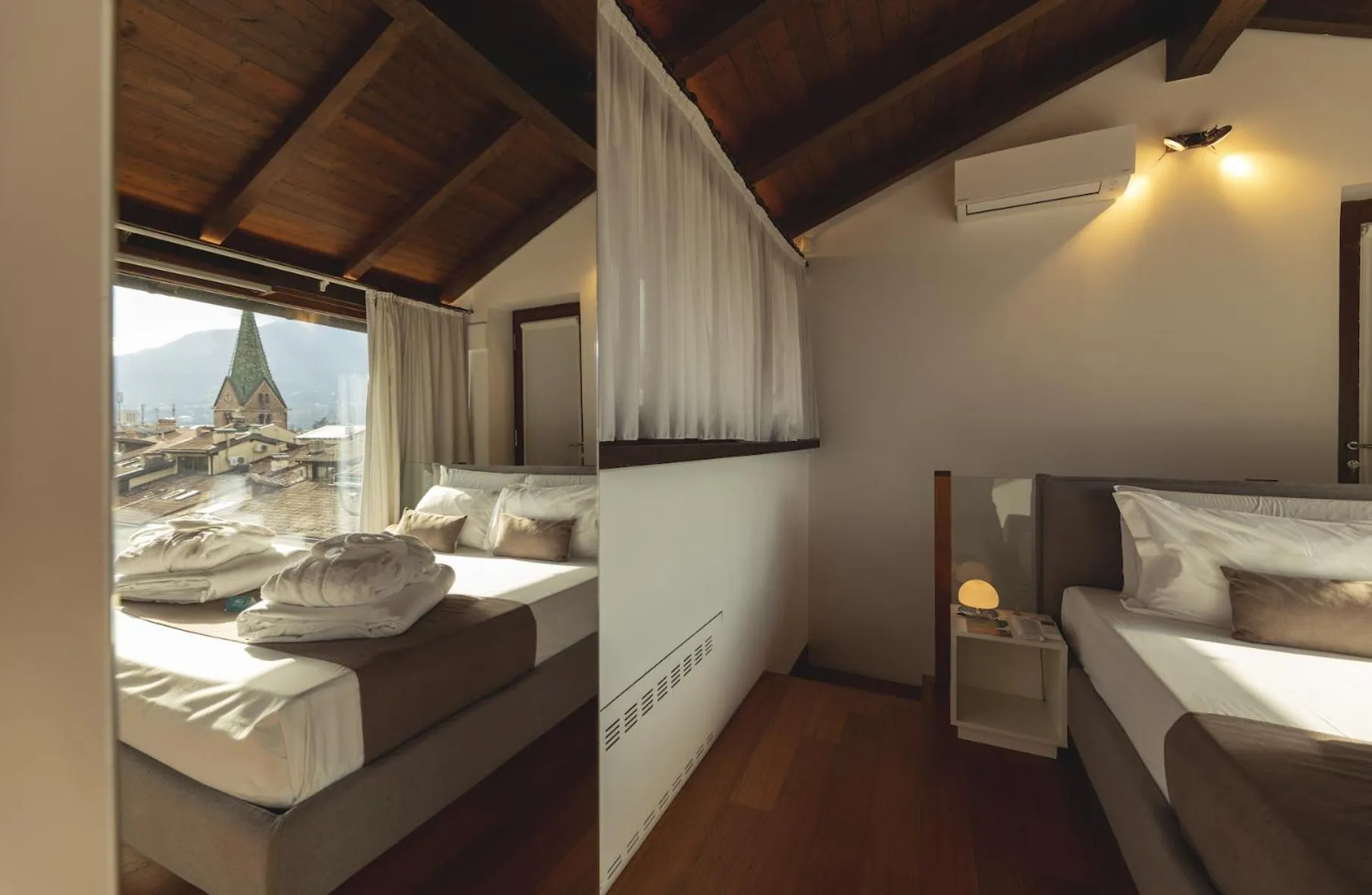 Bed in Hi Room vicolo del vò