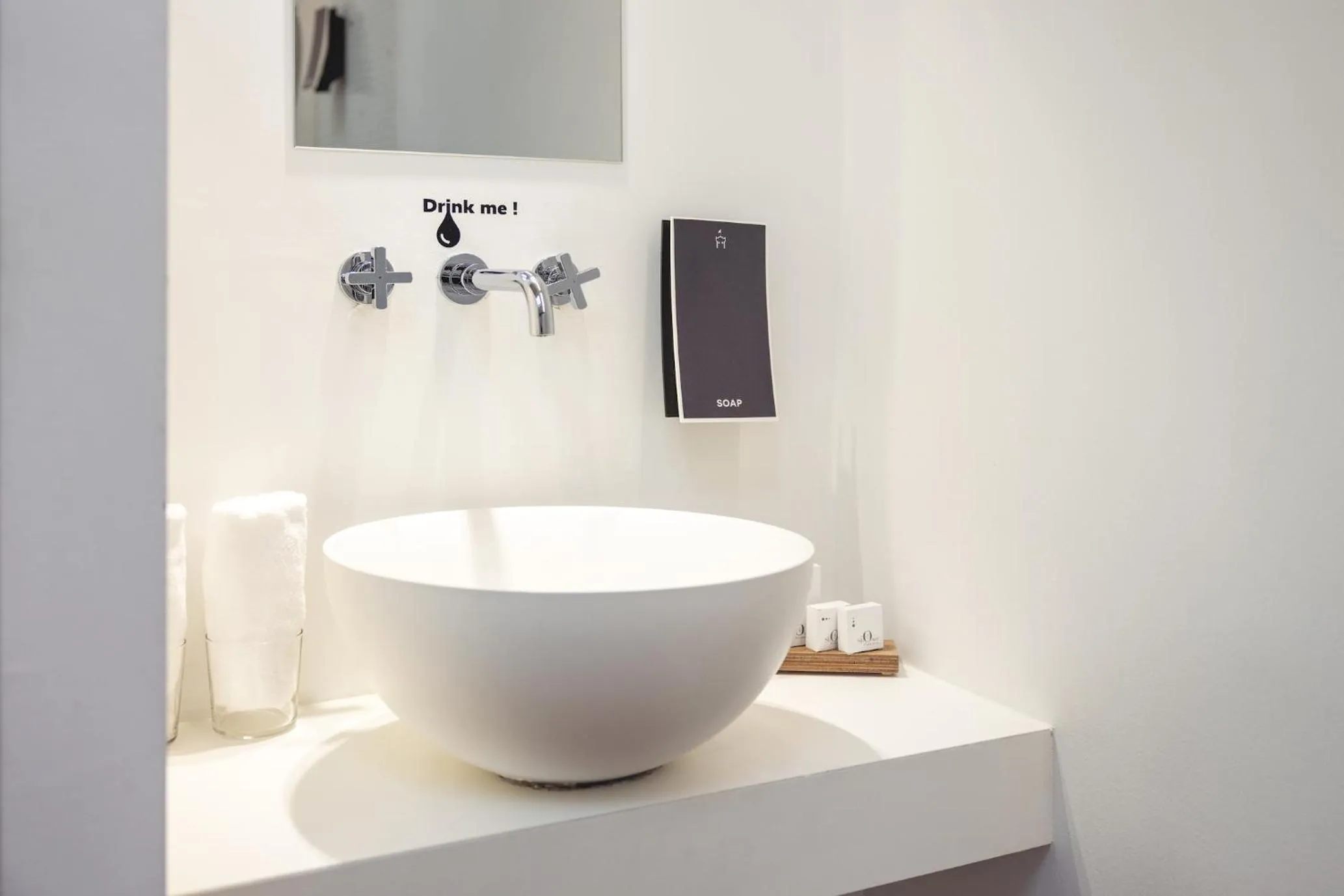 Bathroom in Hi Room vicolo del vò