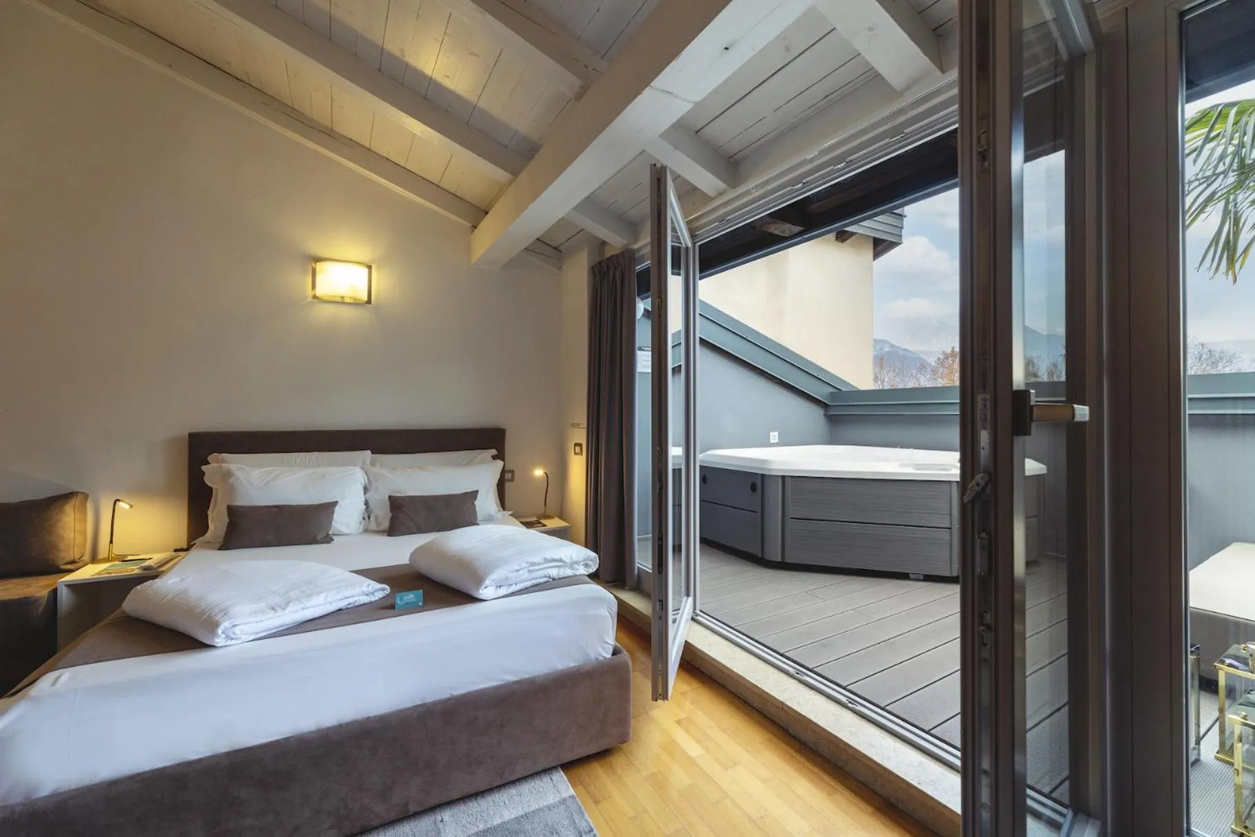 Balcony/Terrace, Bed in Hi Room vicolo del vò