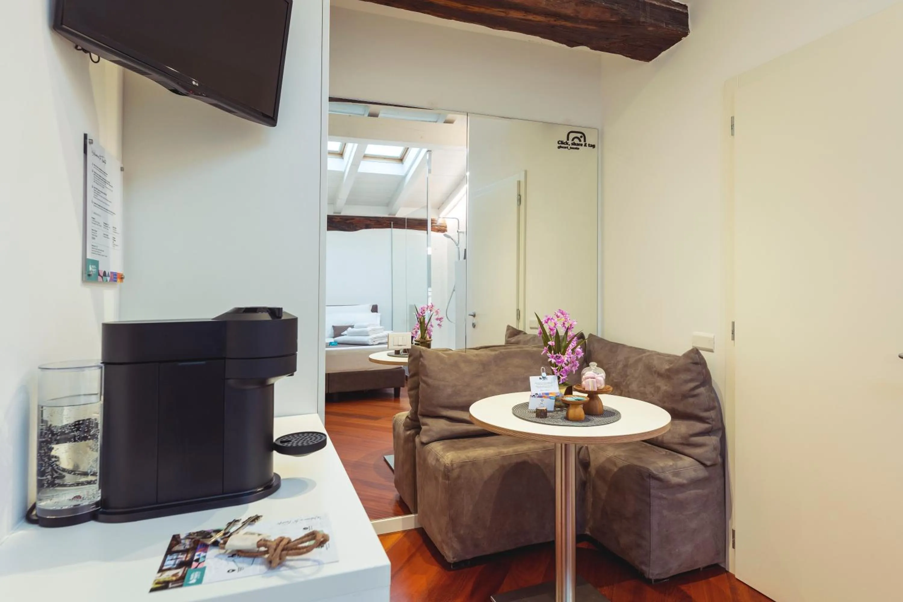 Living room in Soul of Trento Vicolo del vo'