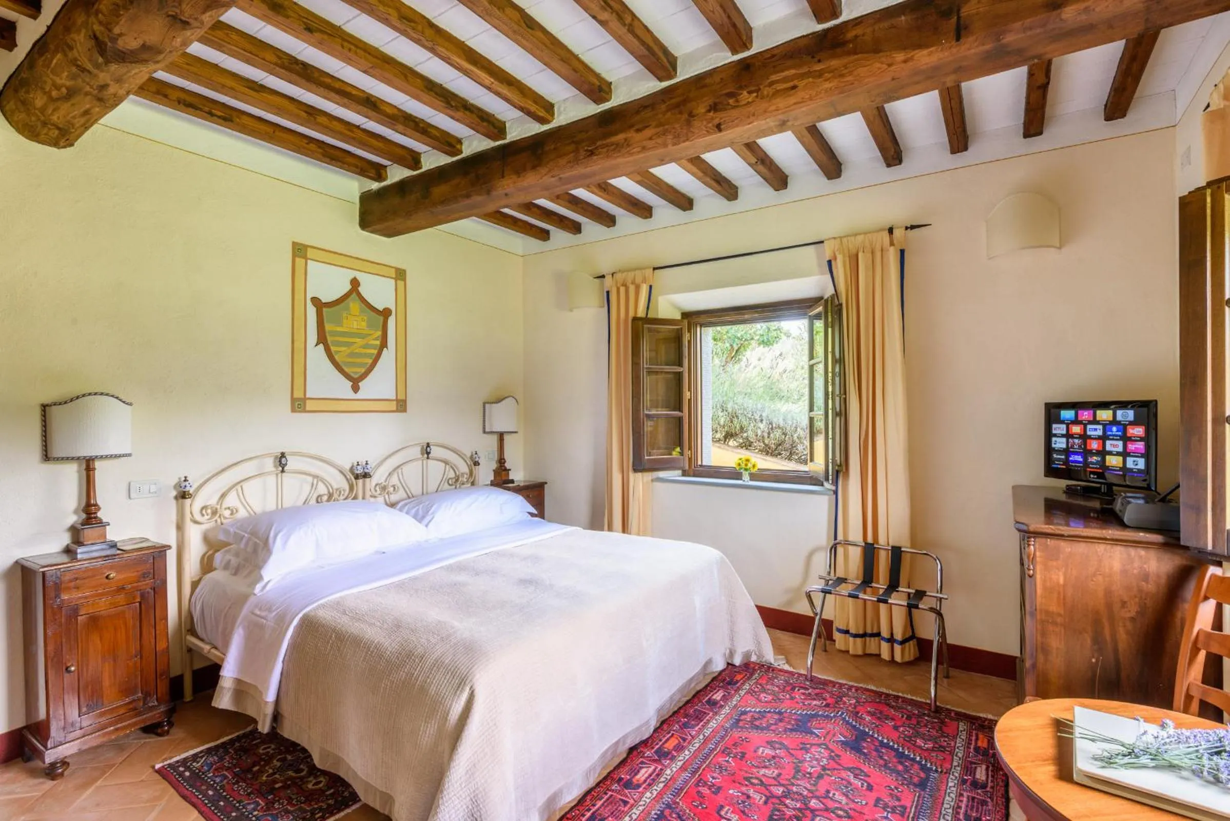 Patio, Bed in Casa Portagioia