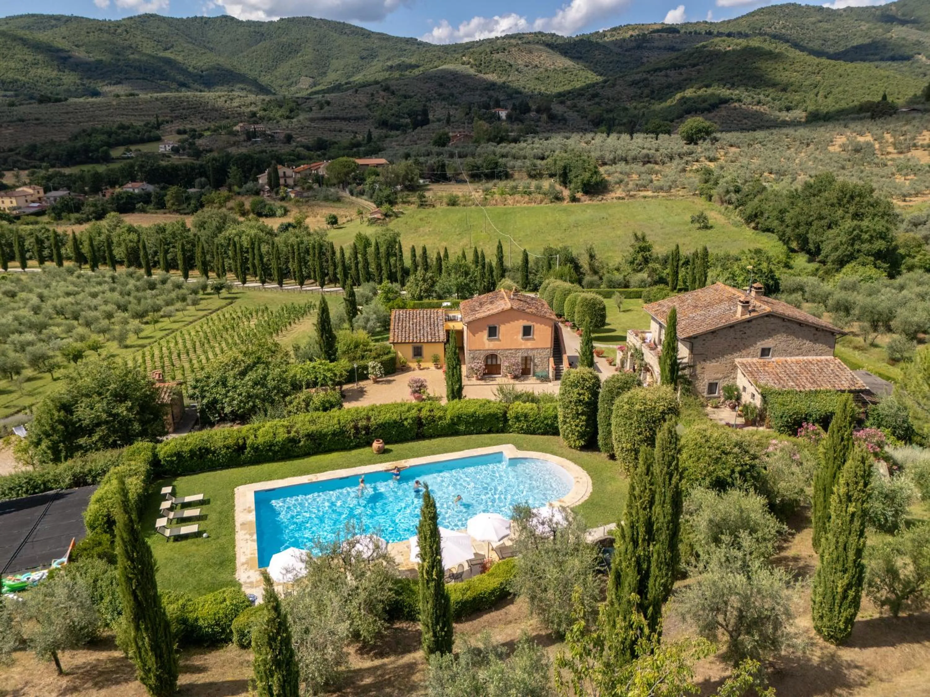 Swimming pool in Casa Portagioia