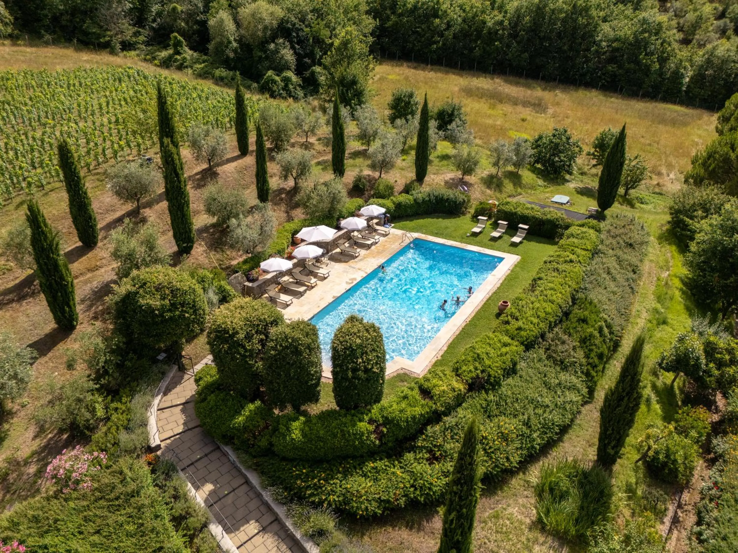 Natural landscape in Casa Portagioia