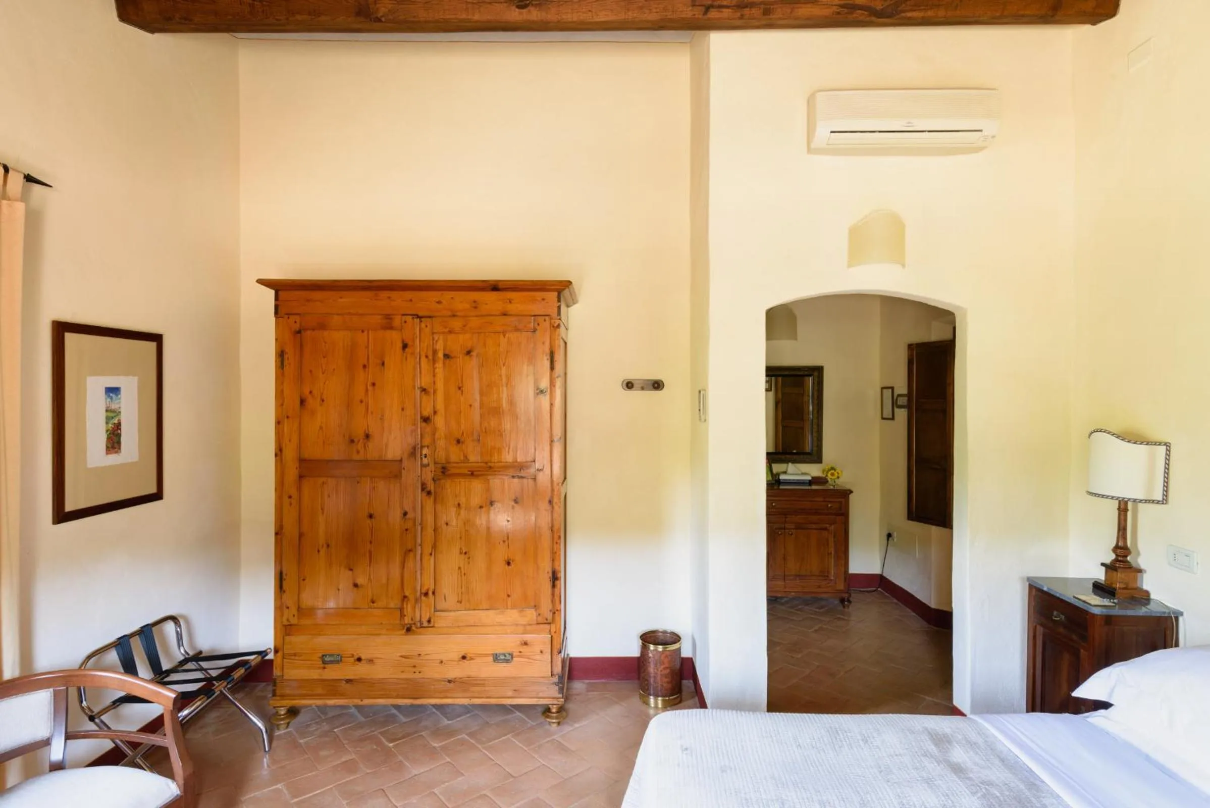 Decorative detail, Bed in Casa Portagioia
