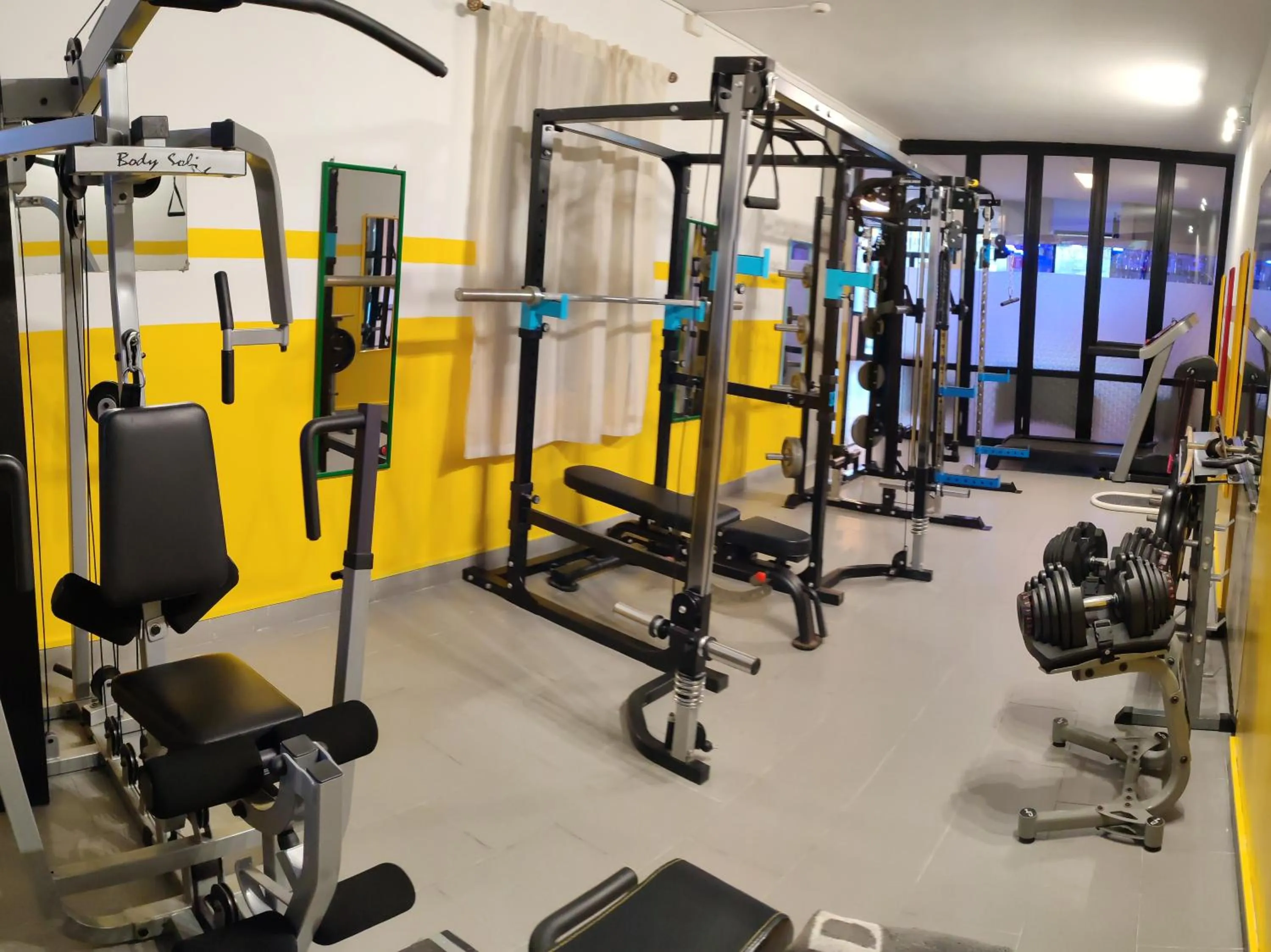 Fitness centre/facilities in Hotel Villa Costa