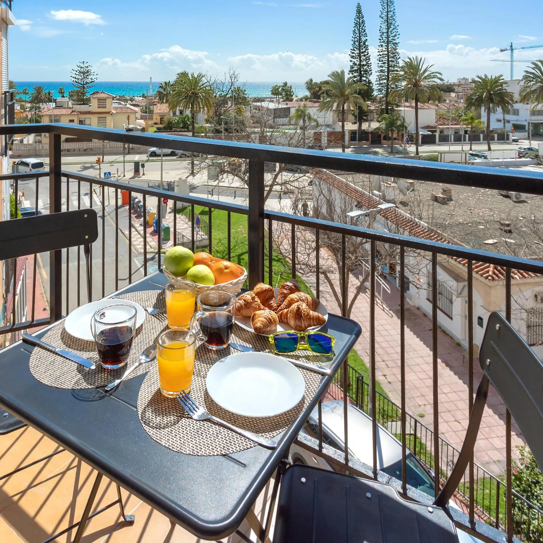 View (from property/room) in Sunstay Cozy Flat I Benalmadena Costa