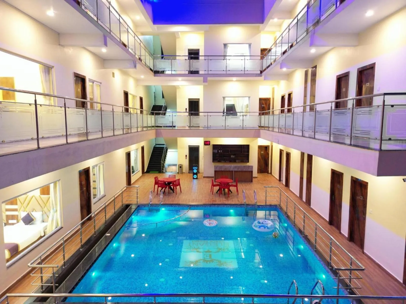 Pool view in Elegant Beach Resort