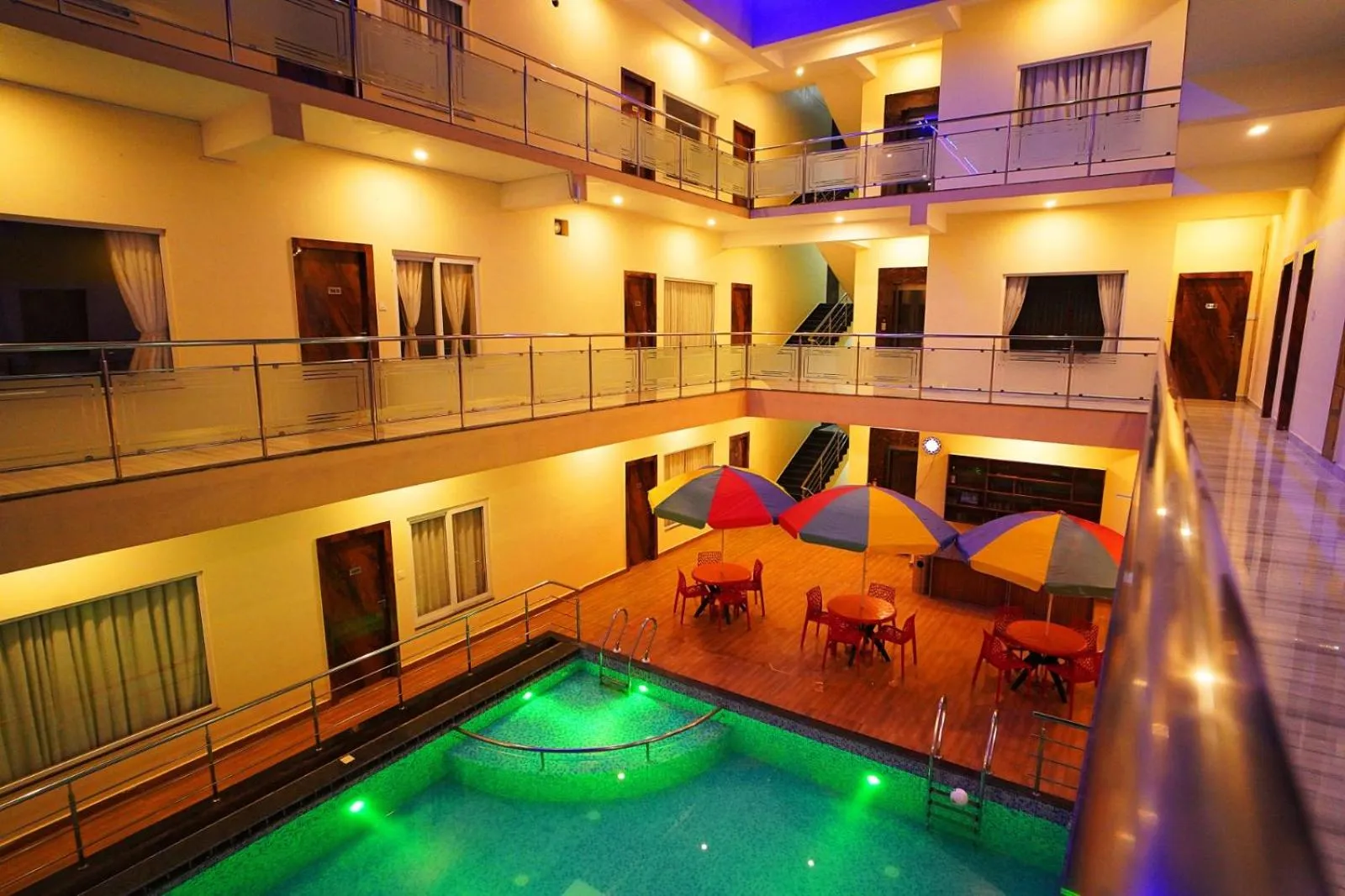 Seating area in Elegant Beach Resort