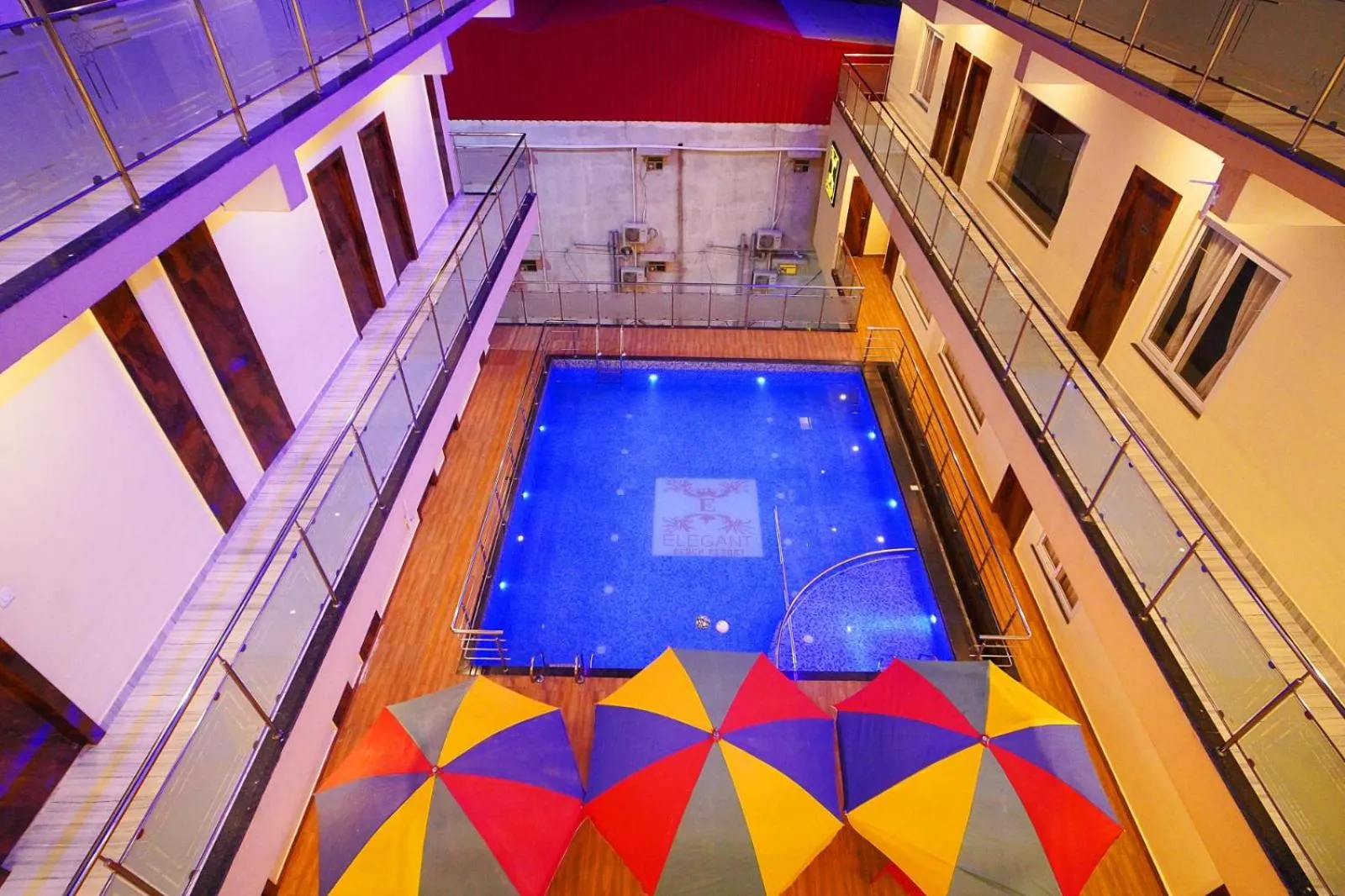 Pool view in Elegant Beach Resort
