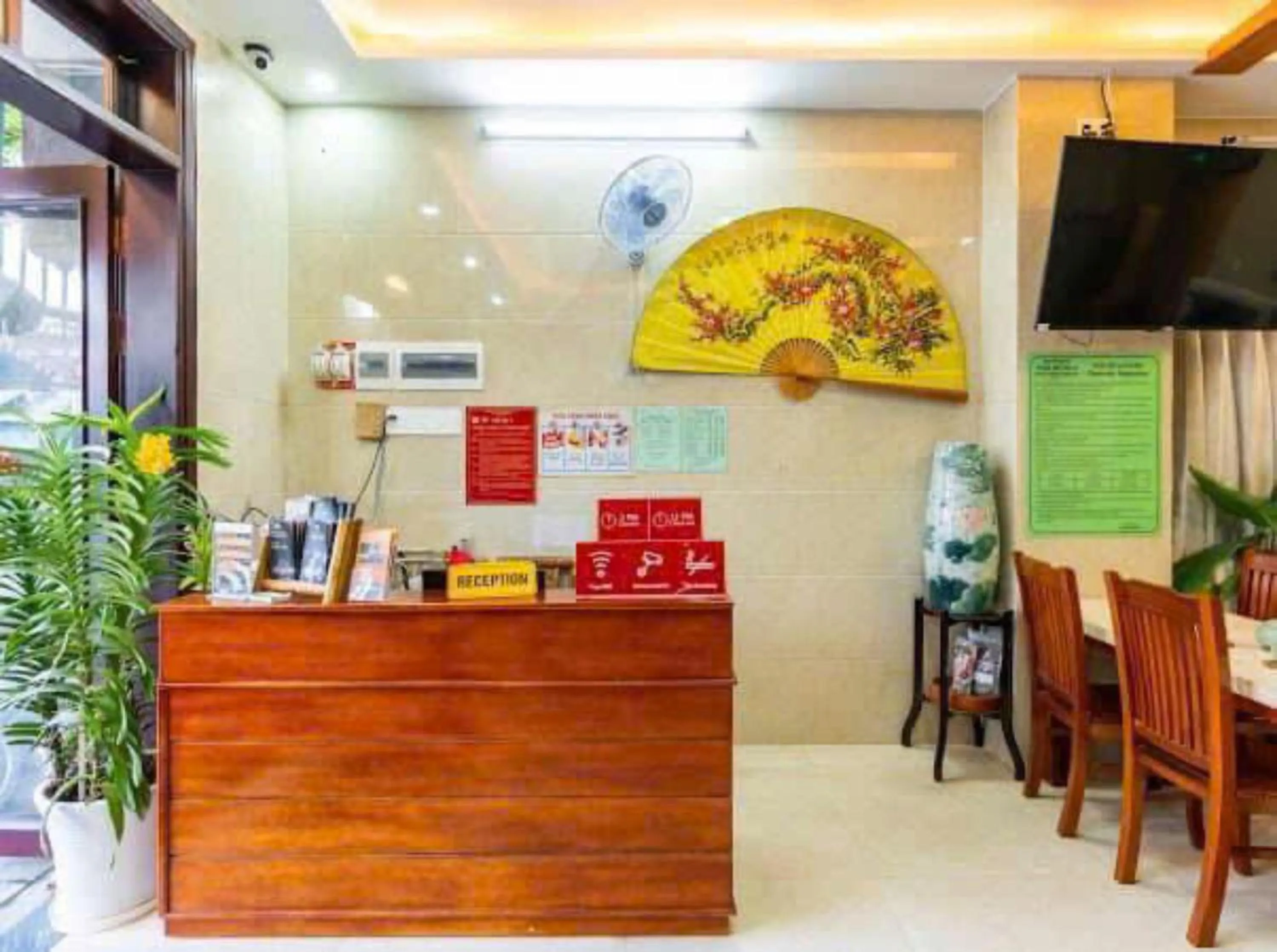 Lobby or reception in Bong House Homestay