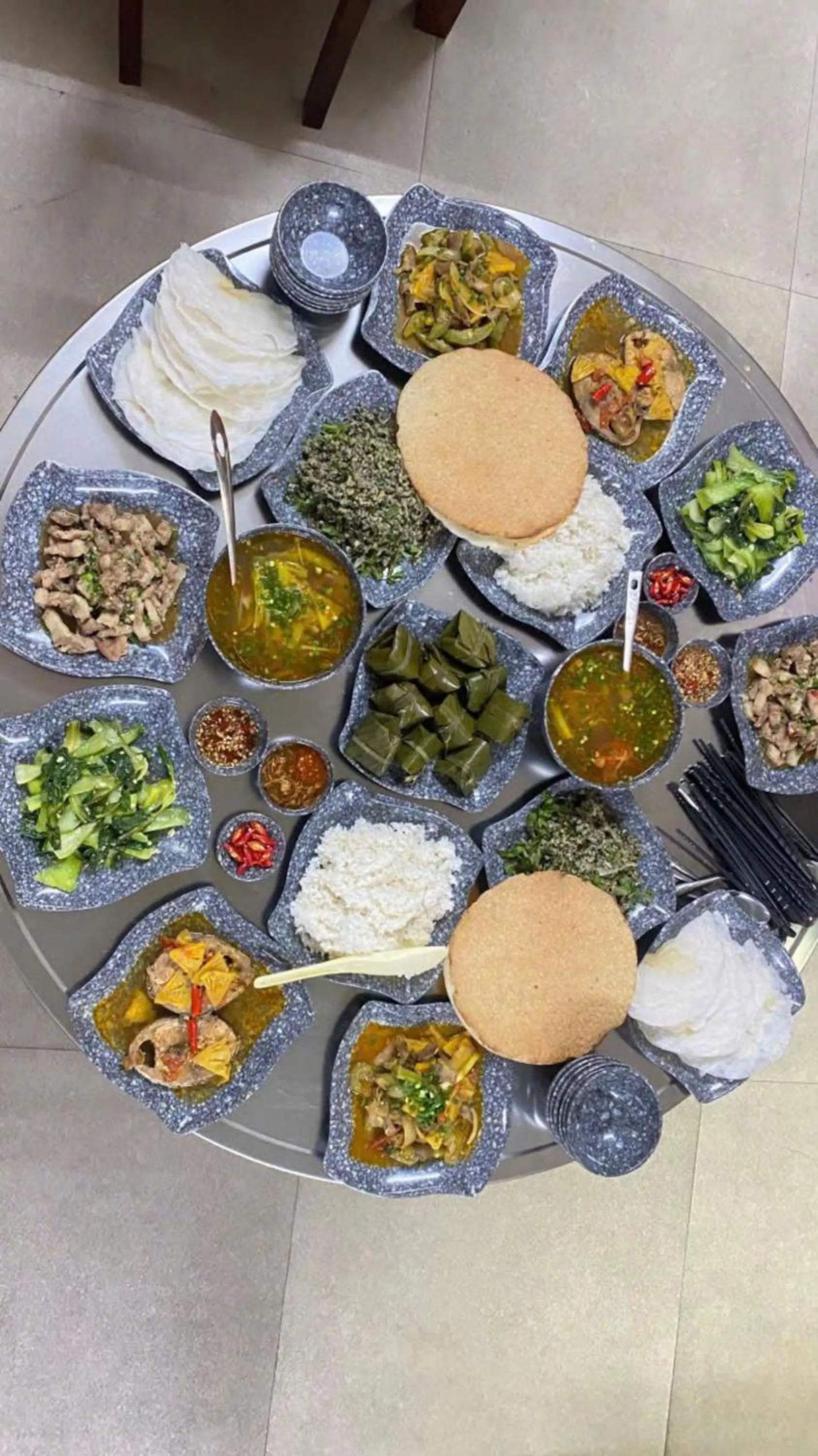 Food in Bong House Homestay