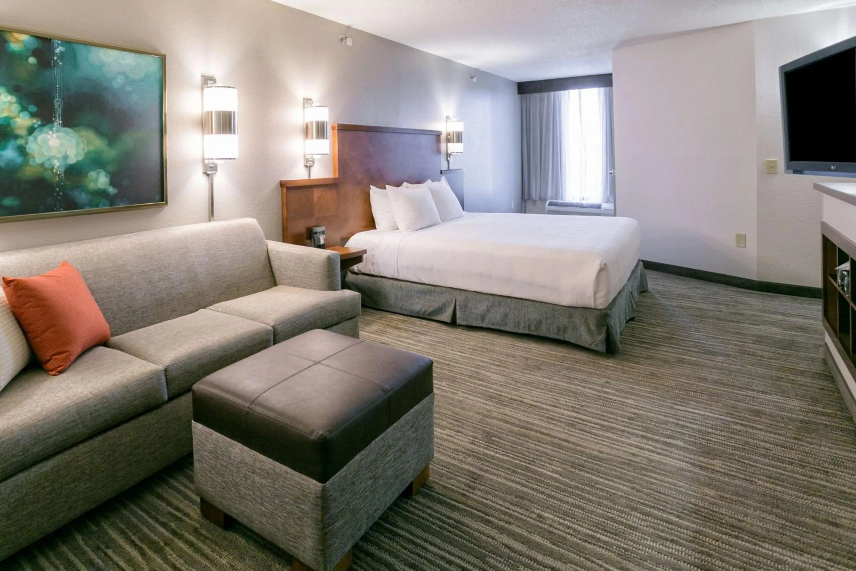Bedroom, Bed in Hyatt Place Nashville Franklin Cool Springs