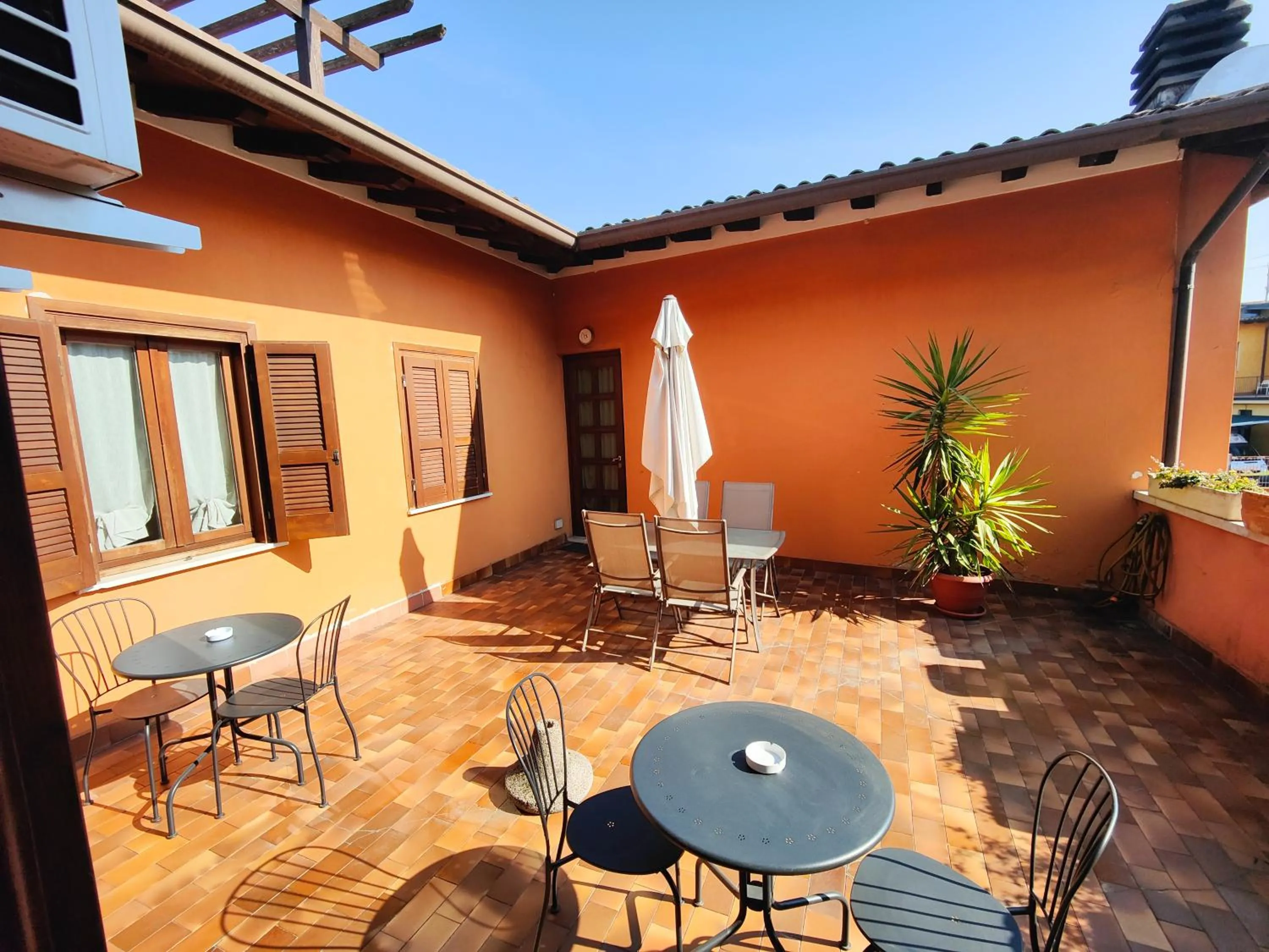 Balcony/Terrace in Albergo B&B Tenesi