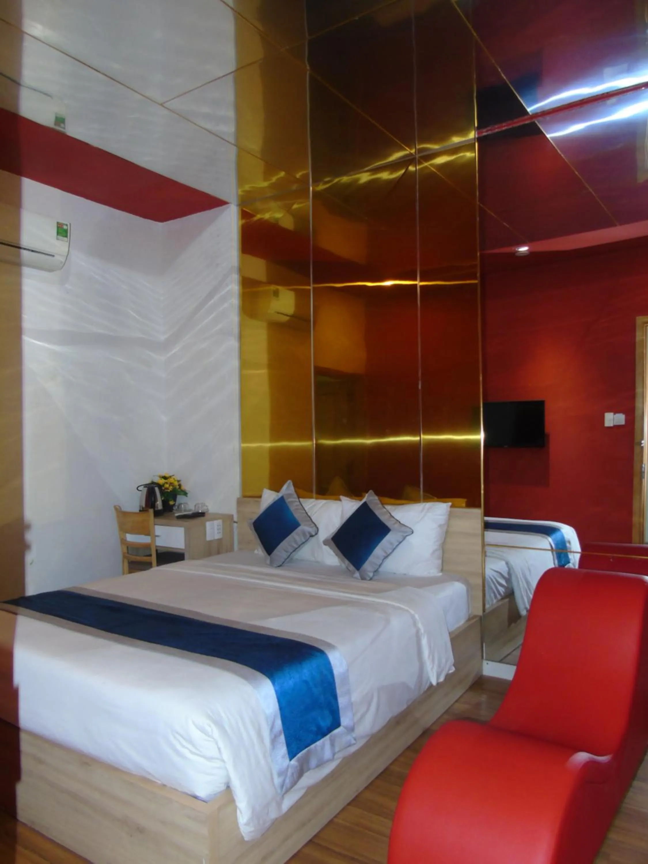 Bed in Mata Love hotel