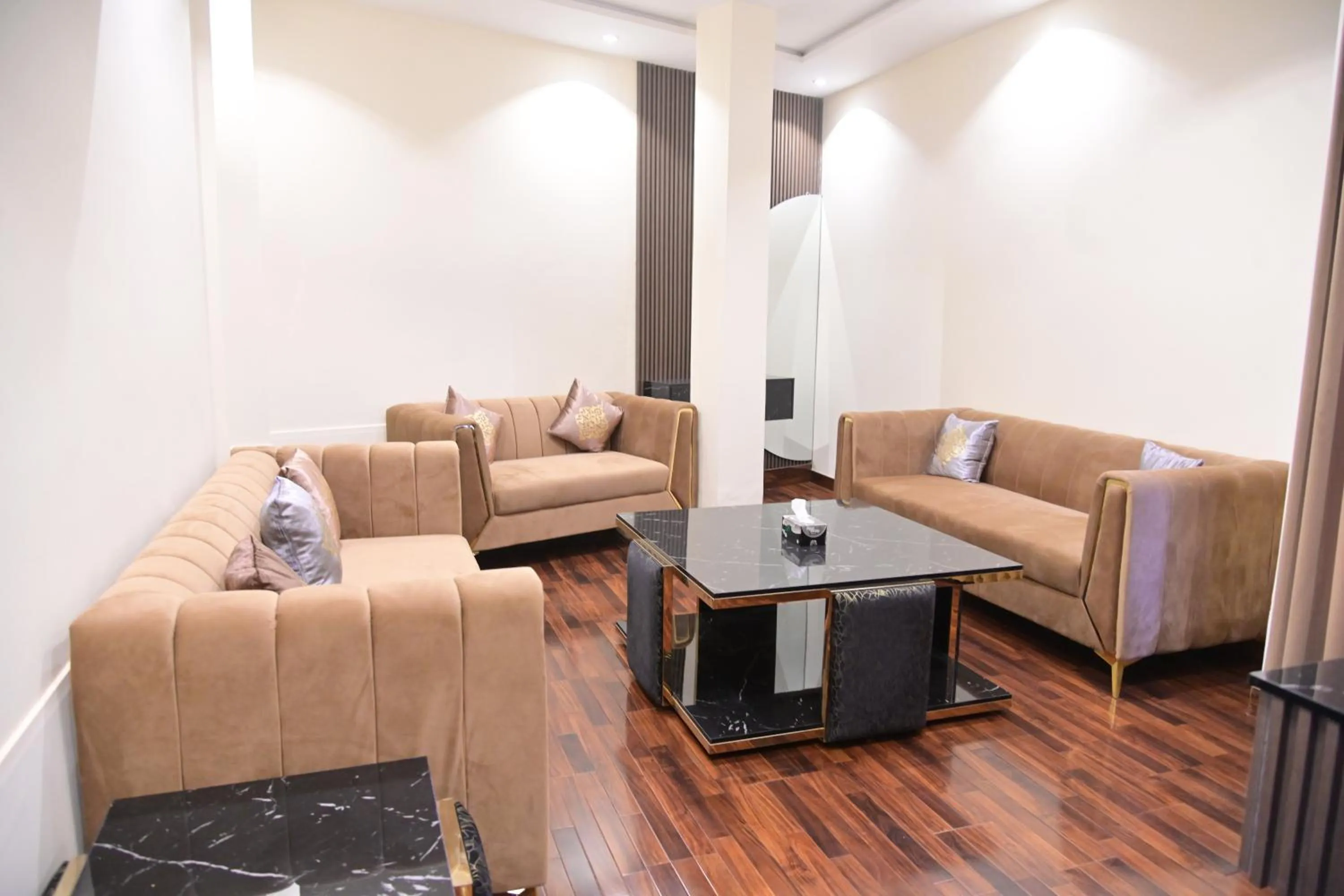 Living room in Hotel Taj Palace