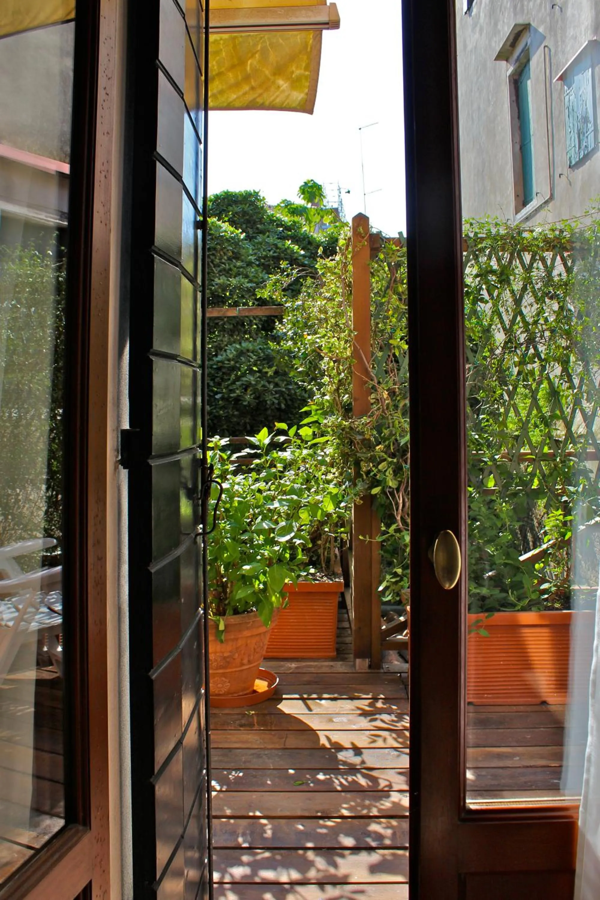 Balcony/Terrace in B&B Patatina