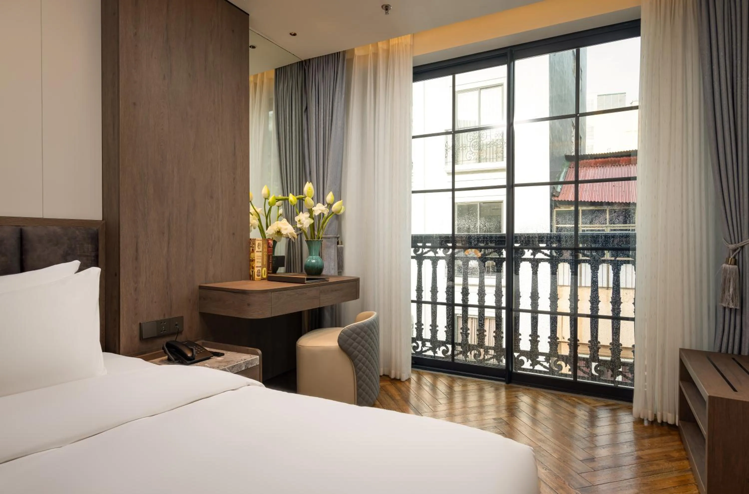 Bed in H Hôtel L'Art Hanoi