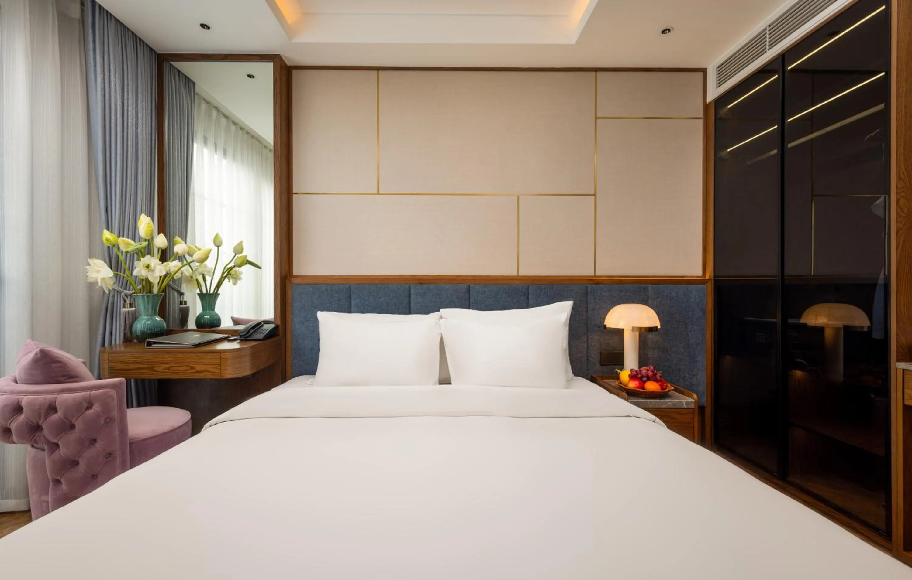 Bed in H Hôtel L'Art Hanoi