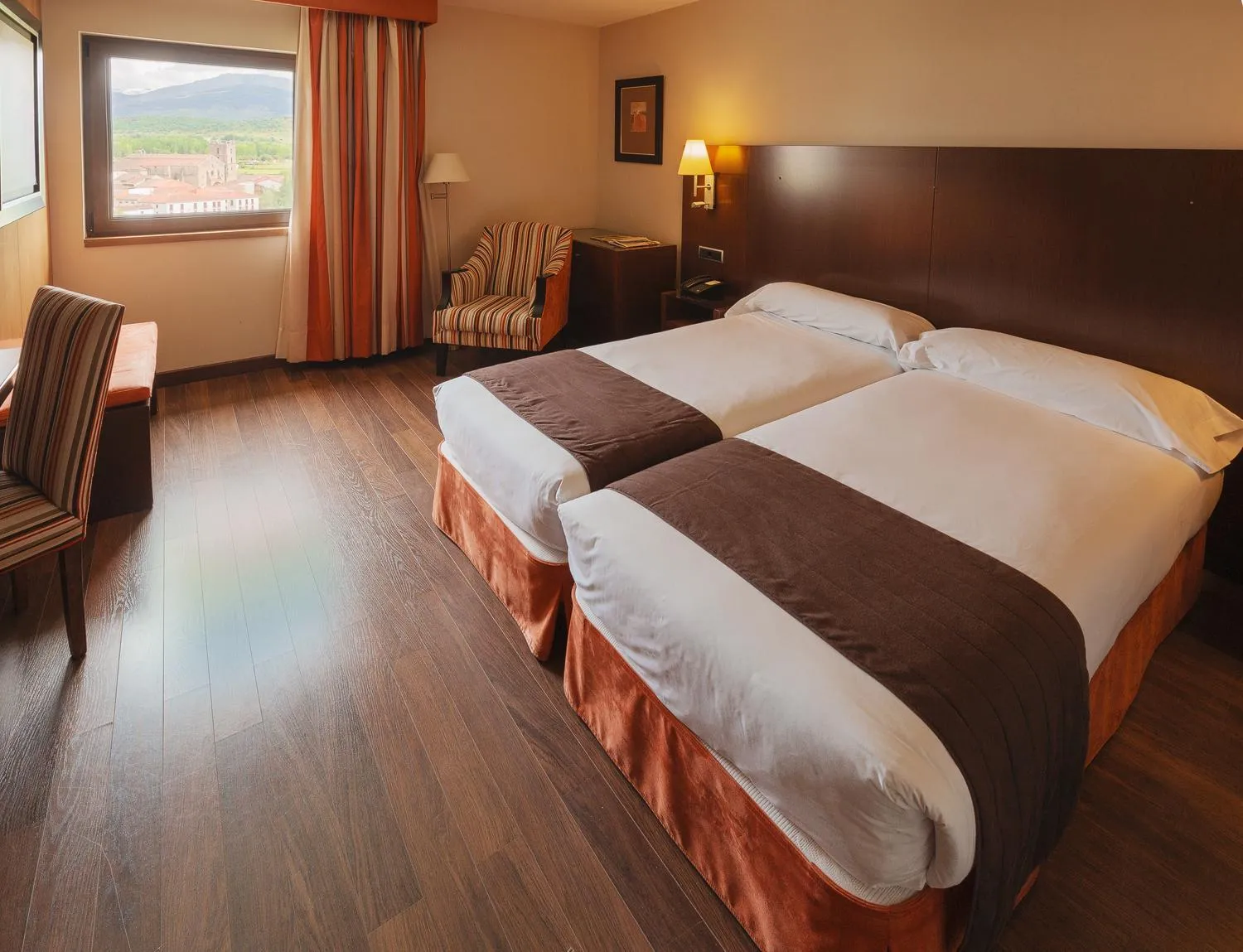 Bed in Hospedium Hotel Mirador de Gredos